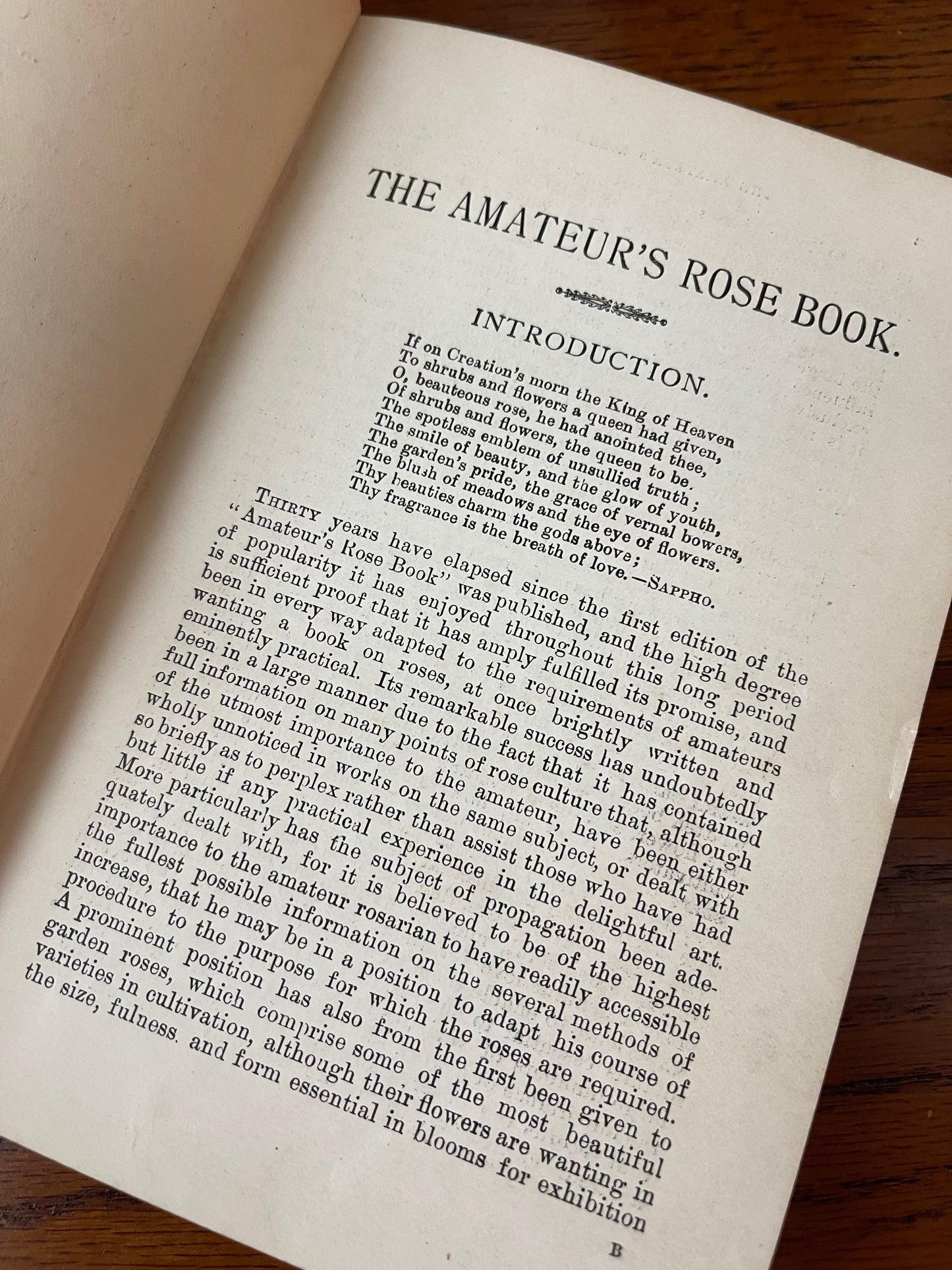 Rare Victorian Gardening Amateur's Rose Book / 1894 - Precious Cache
