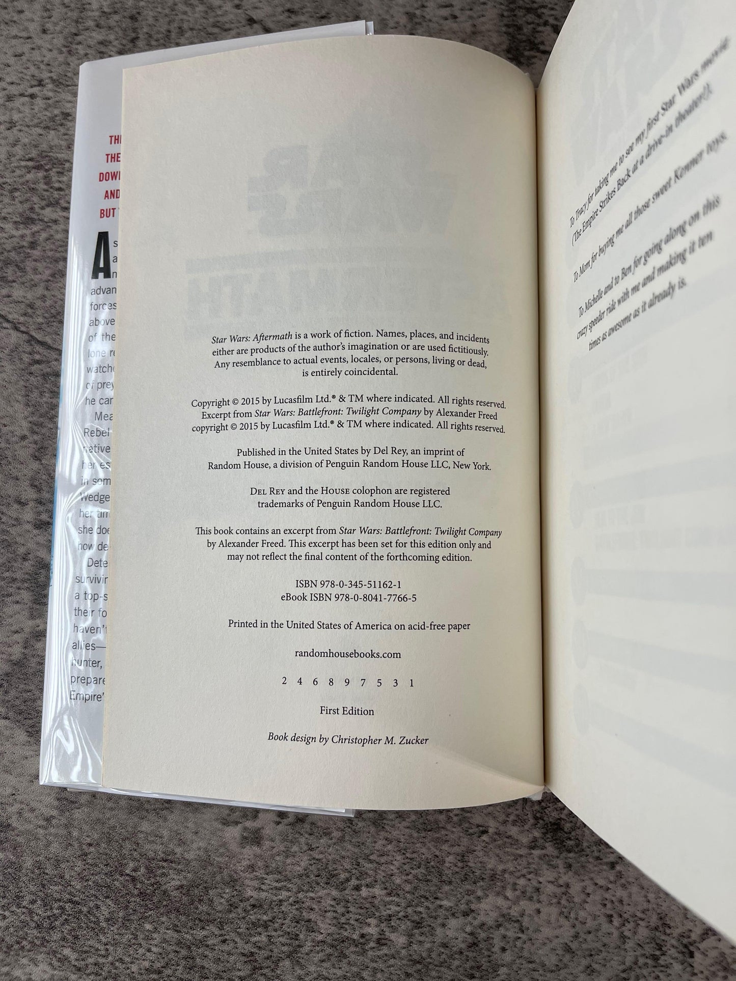 Star Wars Aftermath / First Edition / 2015 - Precious Cache