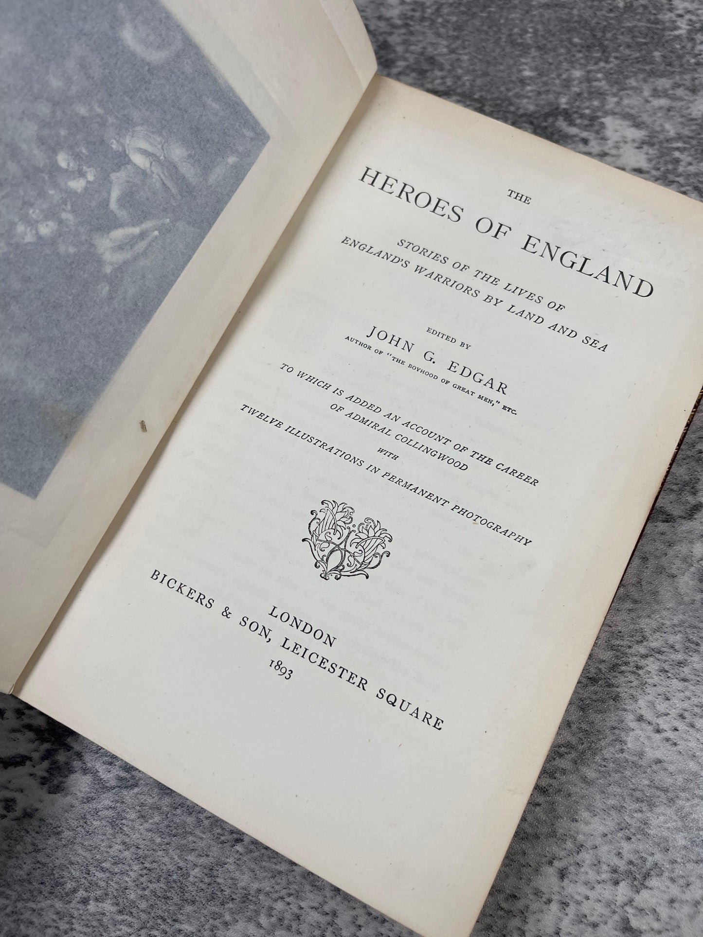 The Heroes of England / 1893 - Precious Cache