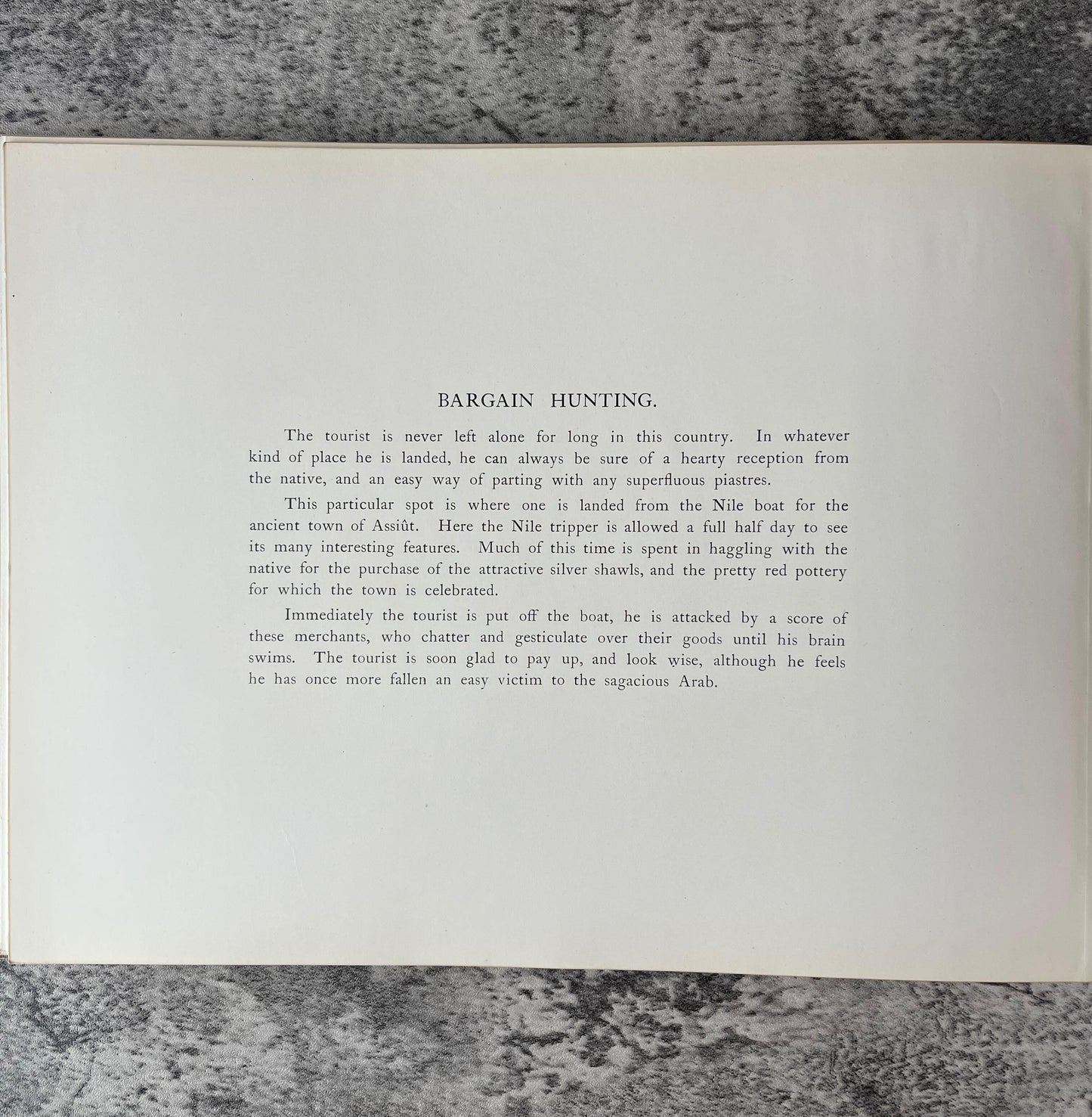 The Light Side of Egypt / 1st Edition / 1908 - Precious Cache