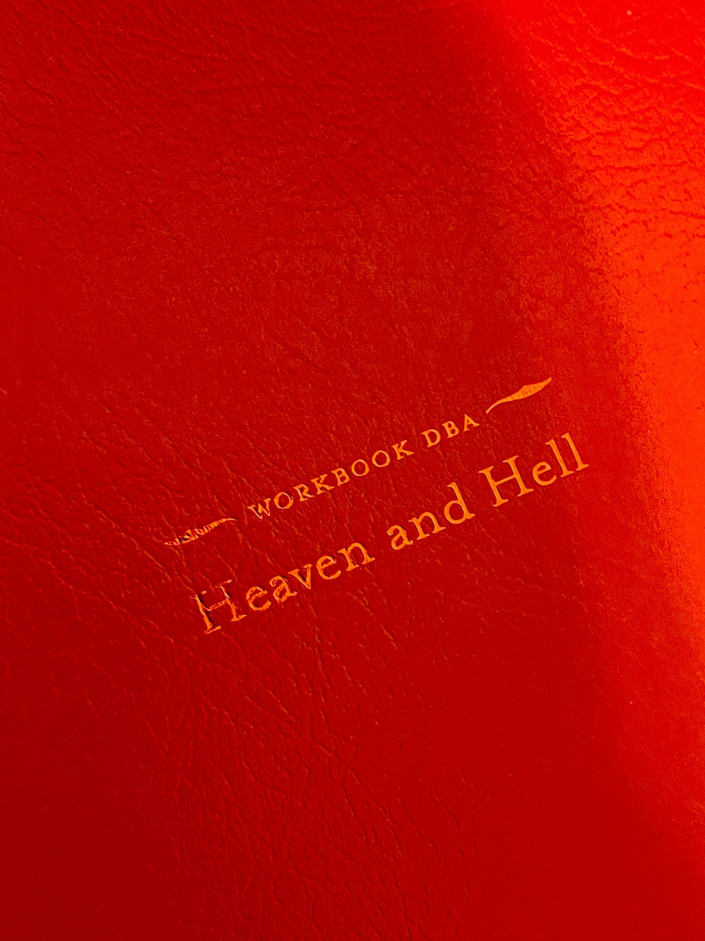 Heaven and Hell / Workbook DBA / Volume One Issue One / 2001 - Precious Cache