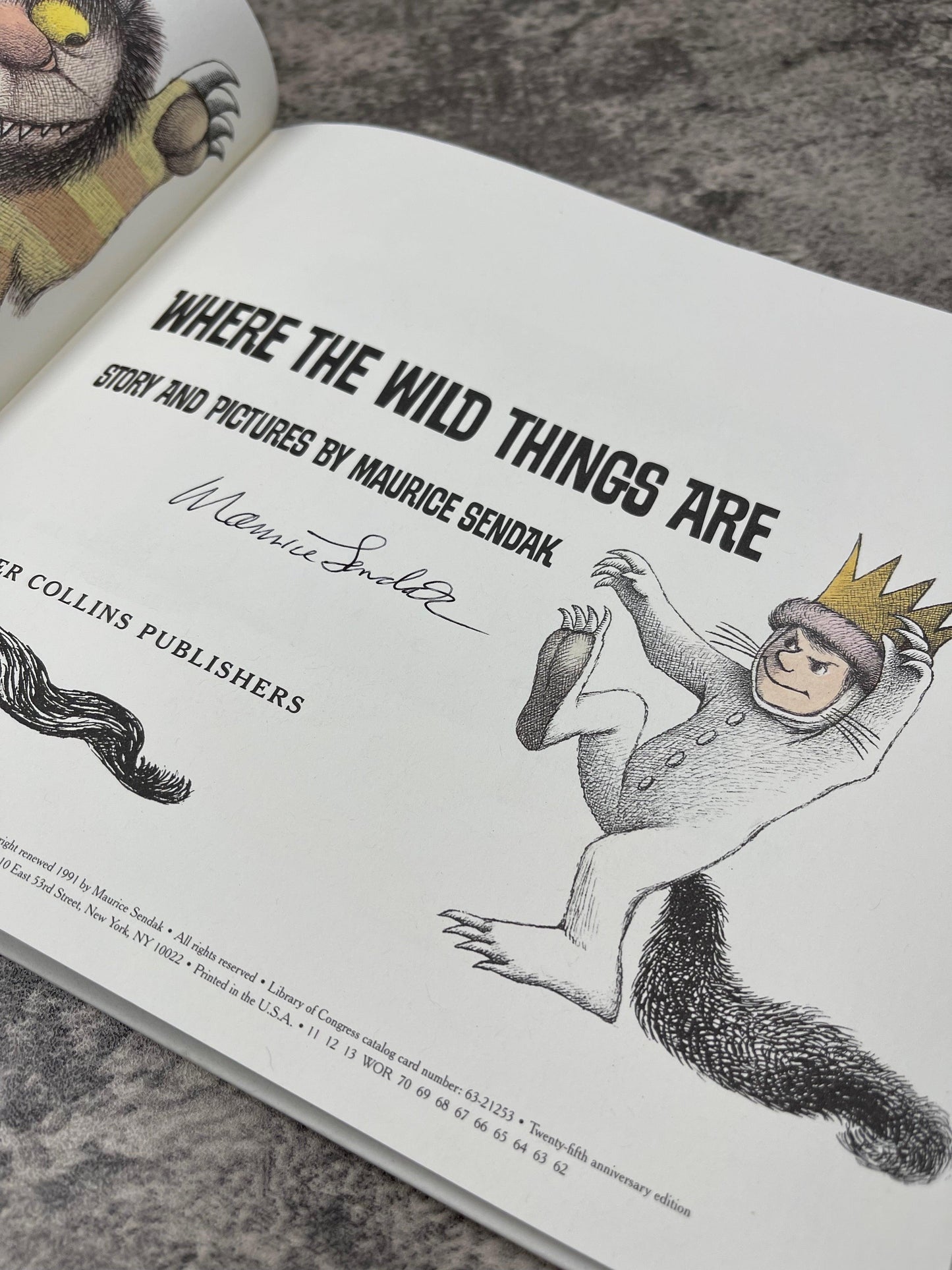 Where the Wild Things Are / 25th Anniversary / Signed / 2011 - Precious Cache
