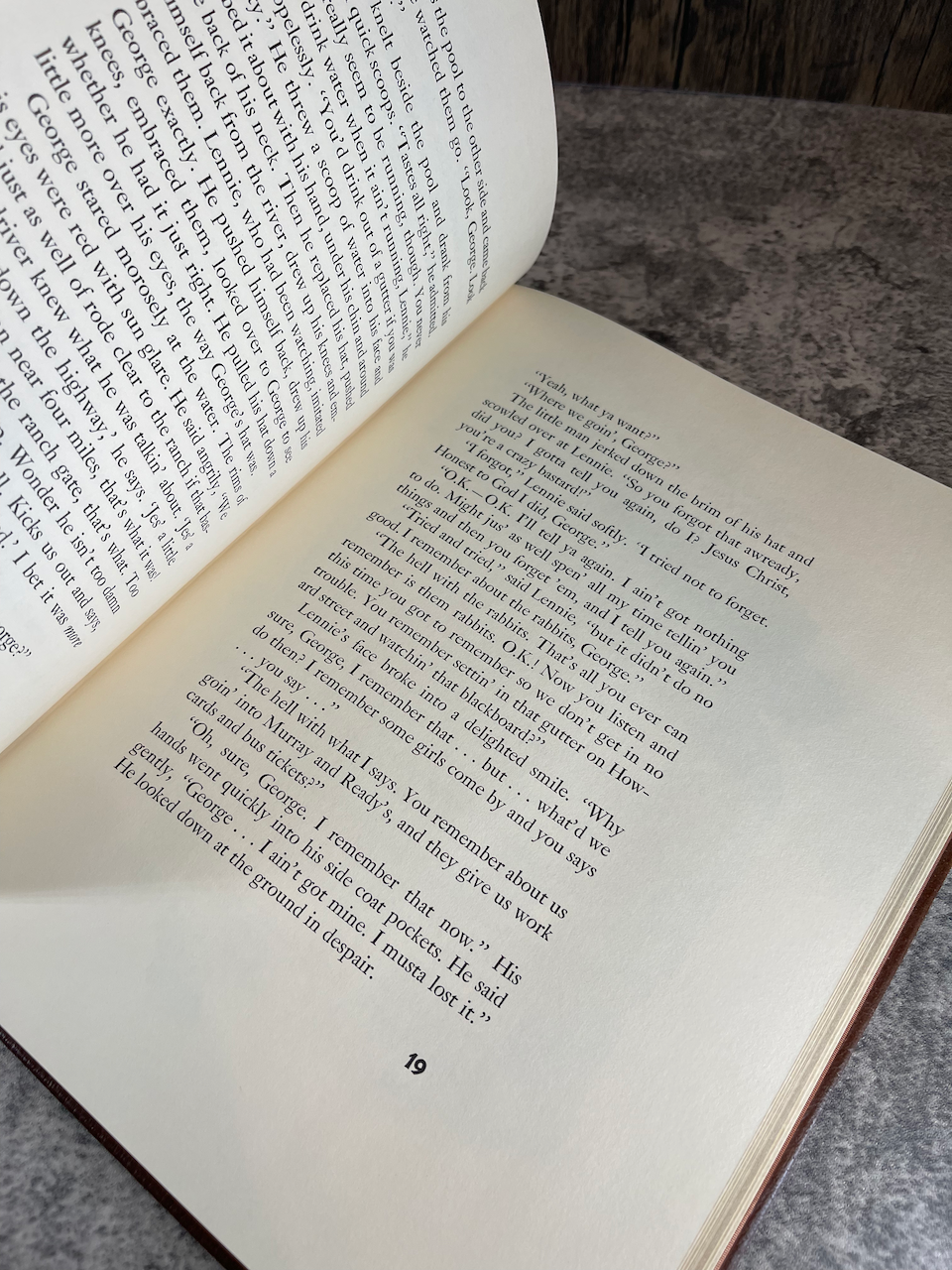 Of Mice and Men / The Easton Press / 100 Greatest Books / 1977 - Precious Cache
