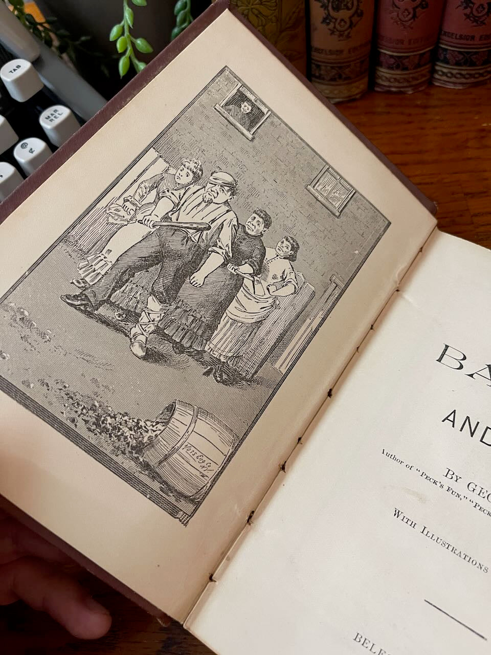 Peck's / Bad Boy and his Pa. Parts 1 & 2 / Boss Book / ca. 1890 - Precious Cache