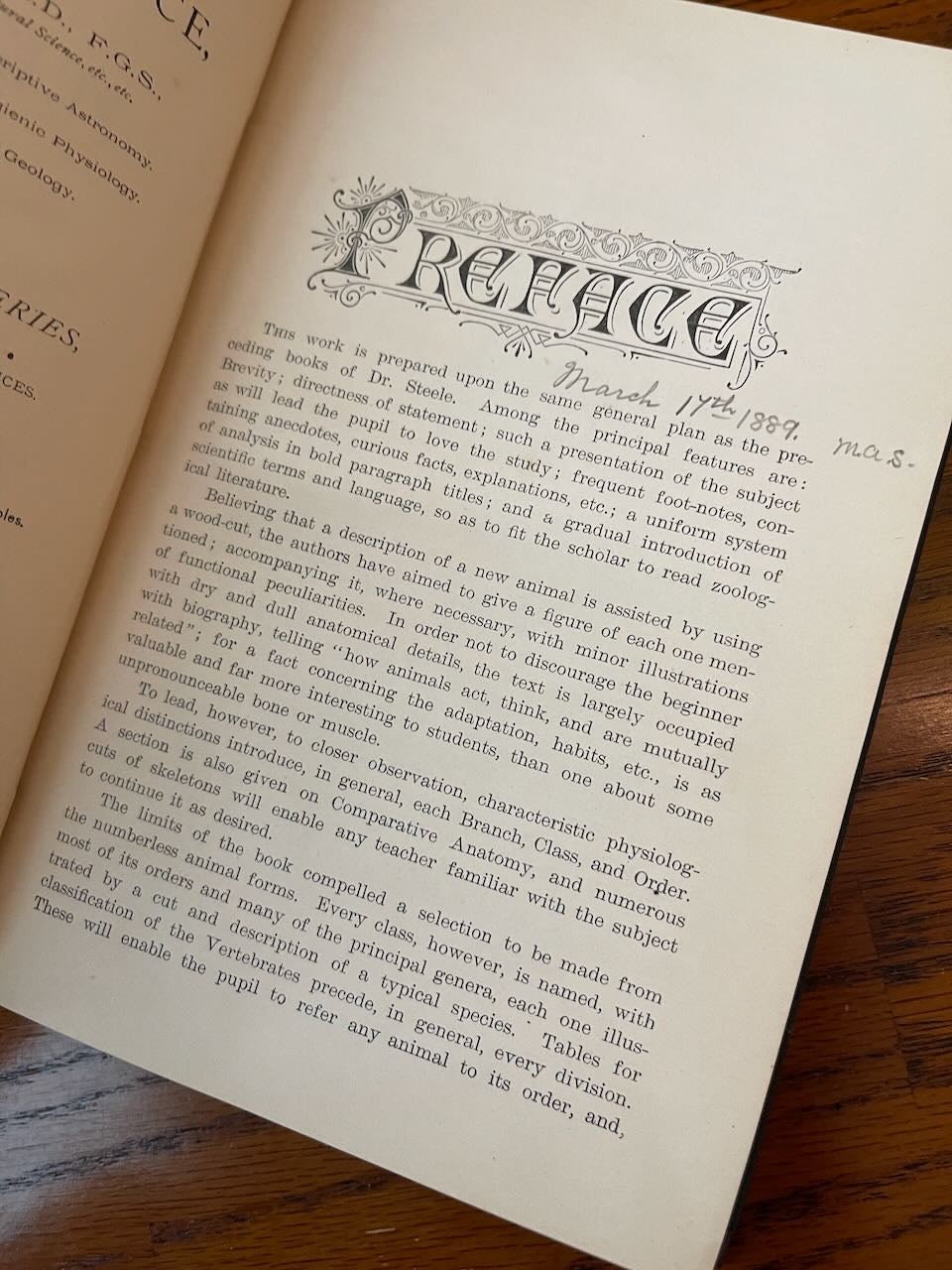 Popular Zoology / Chautauqua Edition / ca. 1888 - Precious Cache