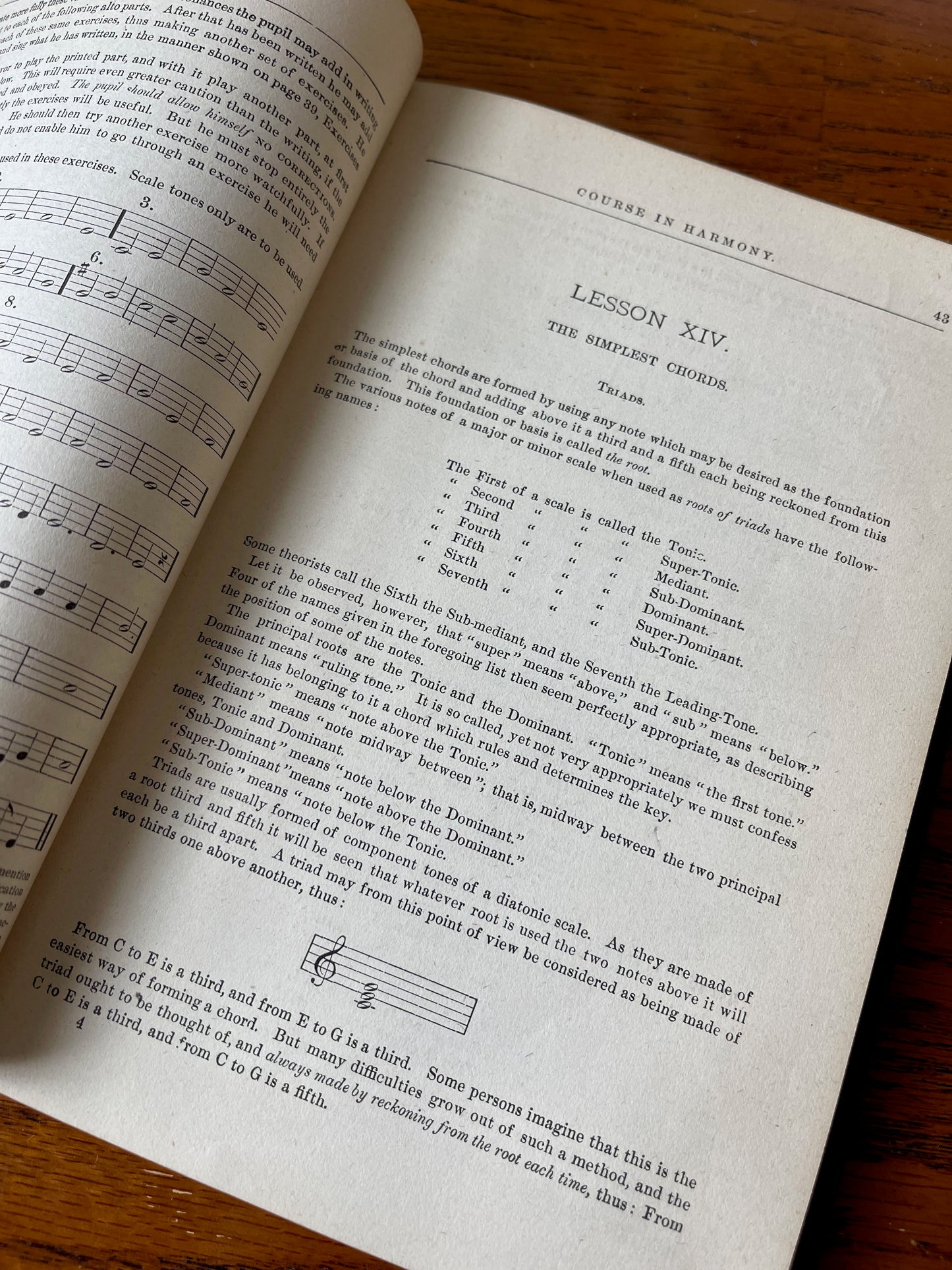 Course in Harmony / For classes or for self-instruction / c1886 - Precious Cache