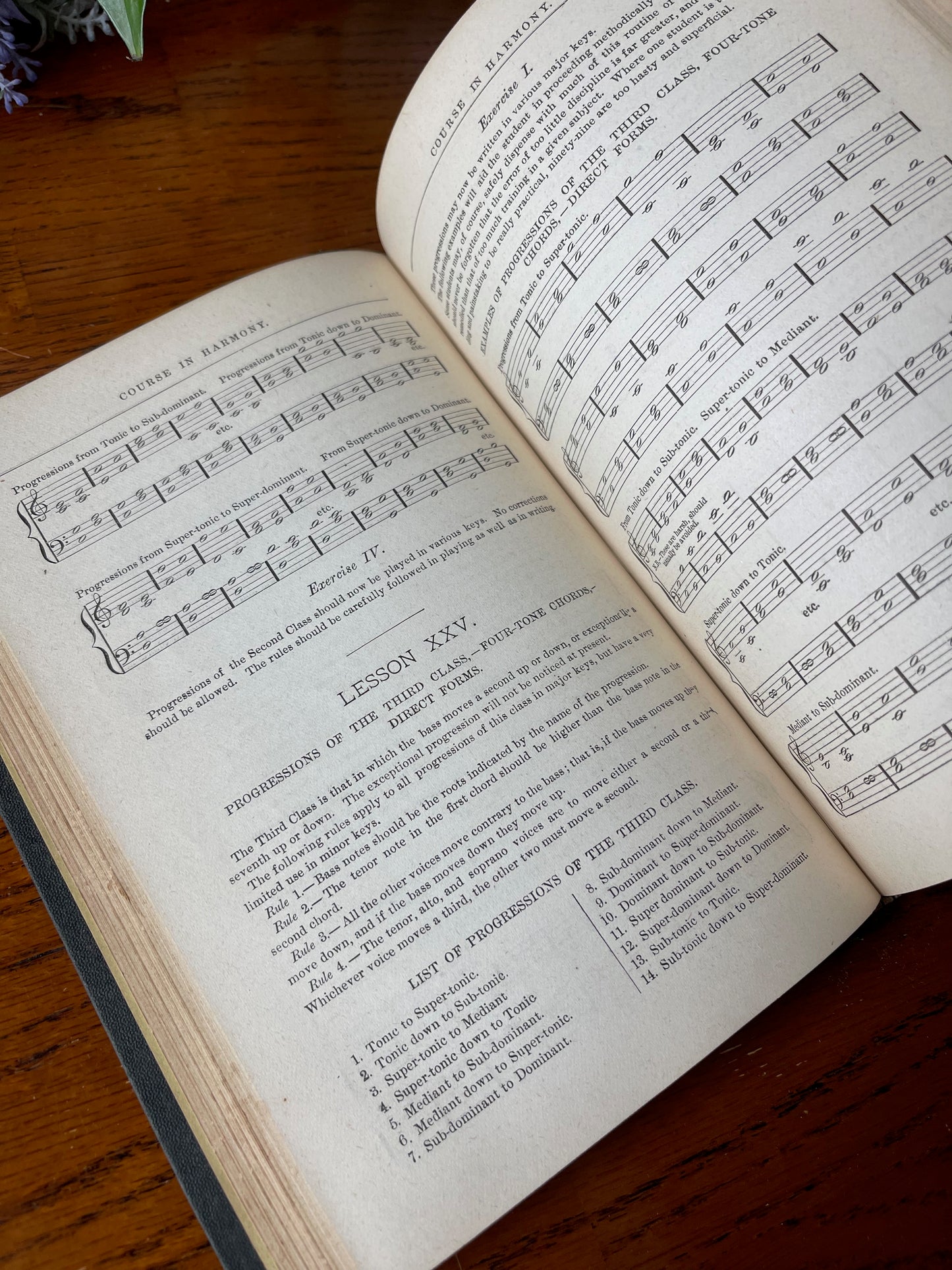 Course in Harmony / For classes or for self-instruction / c1886 - Precious Cache