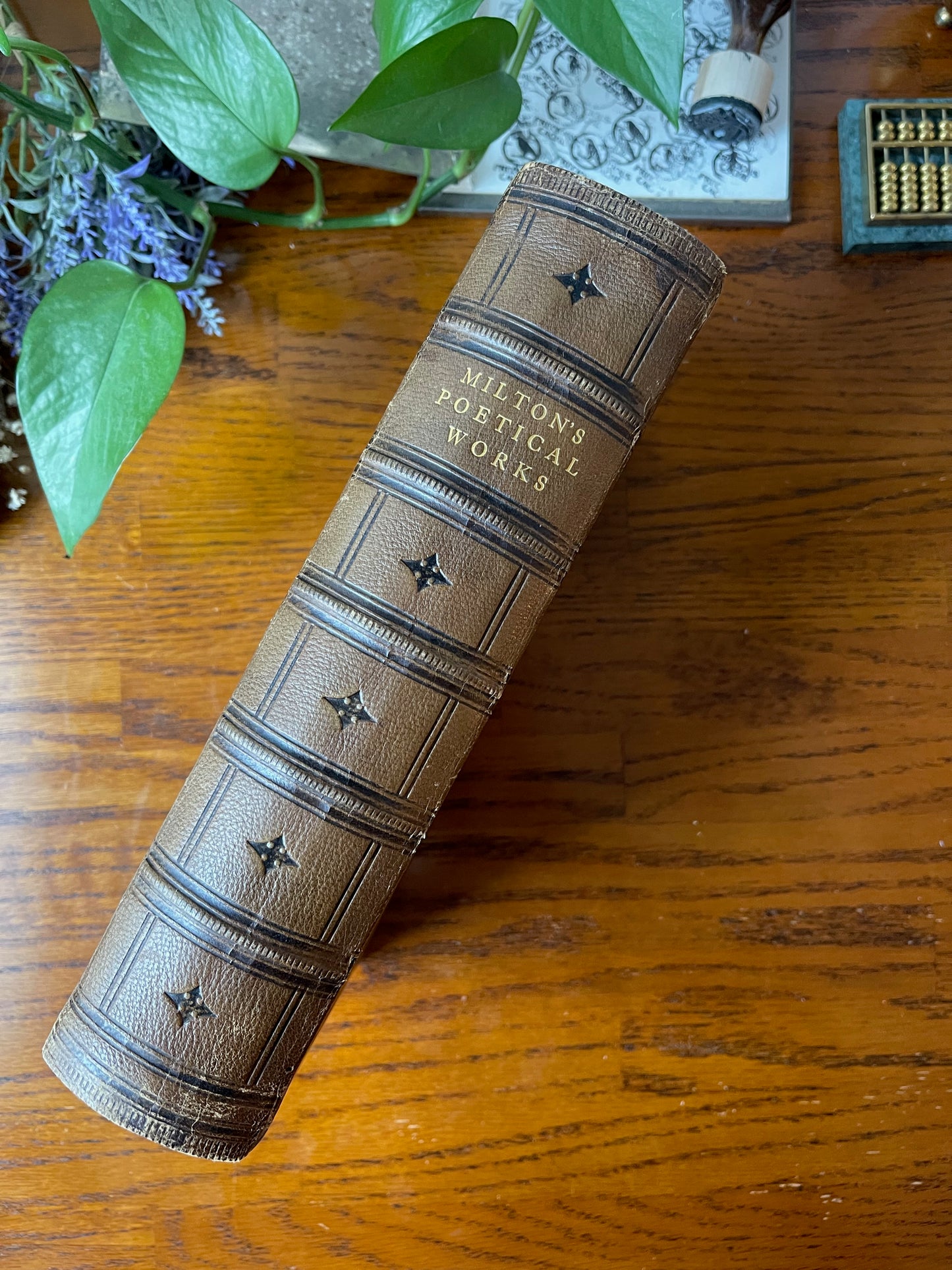 Paradise Lost / Leather Binding / 1868 - Precious Cache