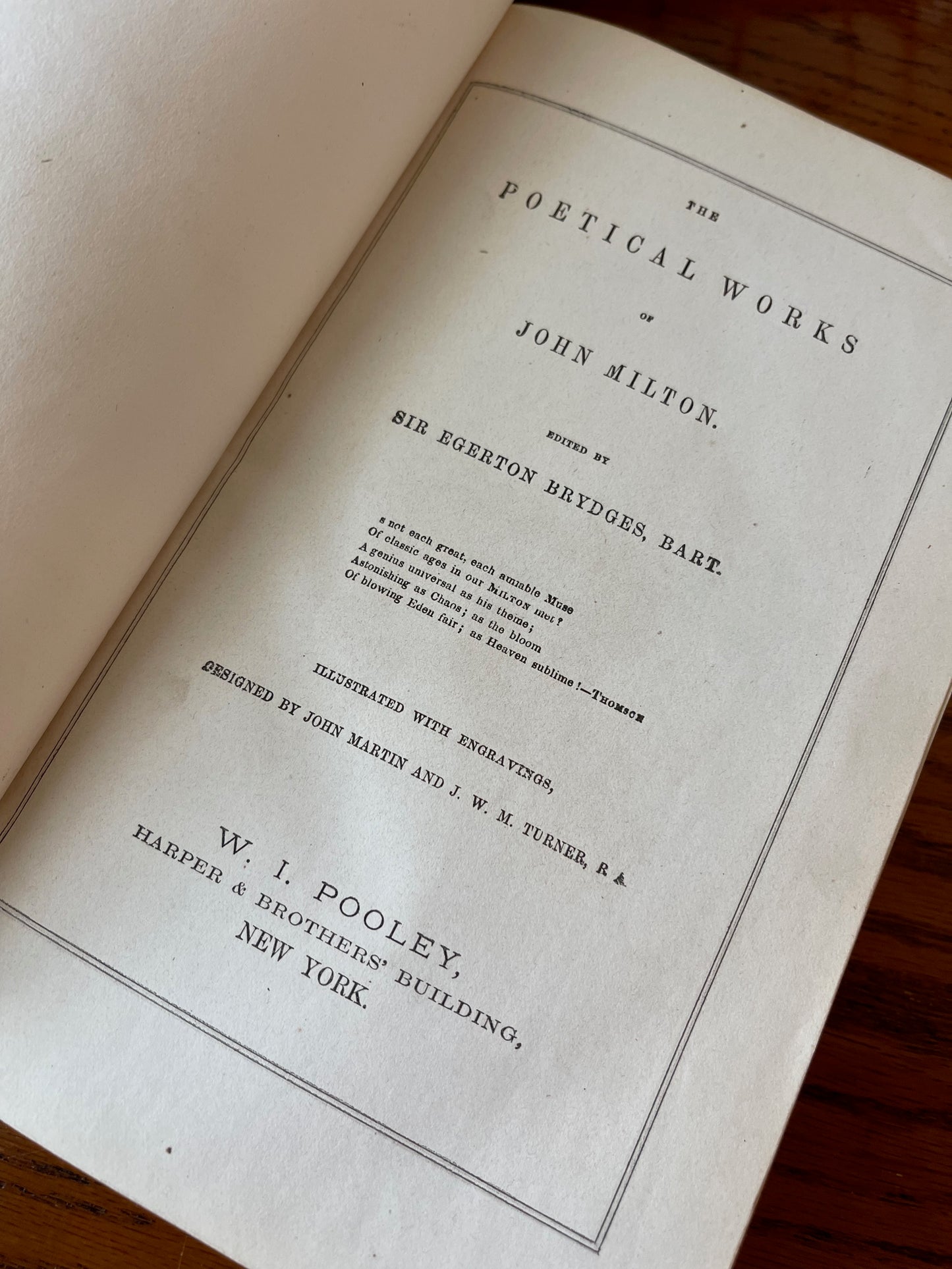 Paradise Lost / Leather Binding / 1868 - Precious Cache