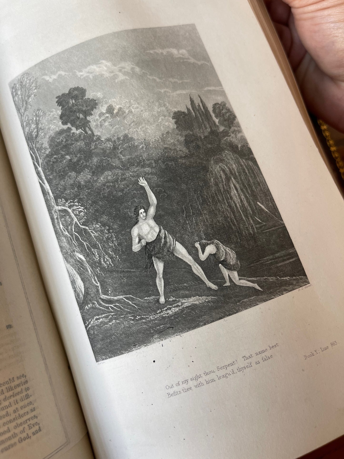 Paradise Lost / Leather Binding / 1868 - Precious Cache