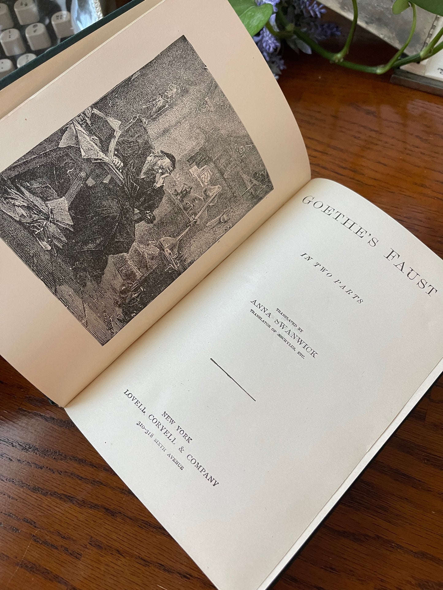 The works of Johann Wolfgang Von Goethe / 5 Volumes / 1882 - Precious Cache
