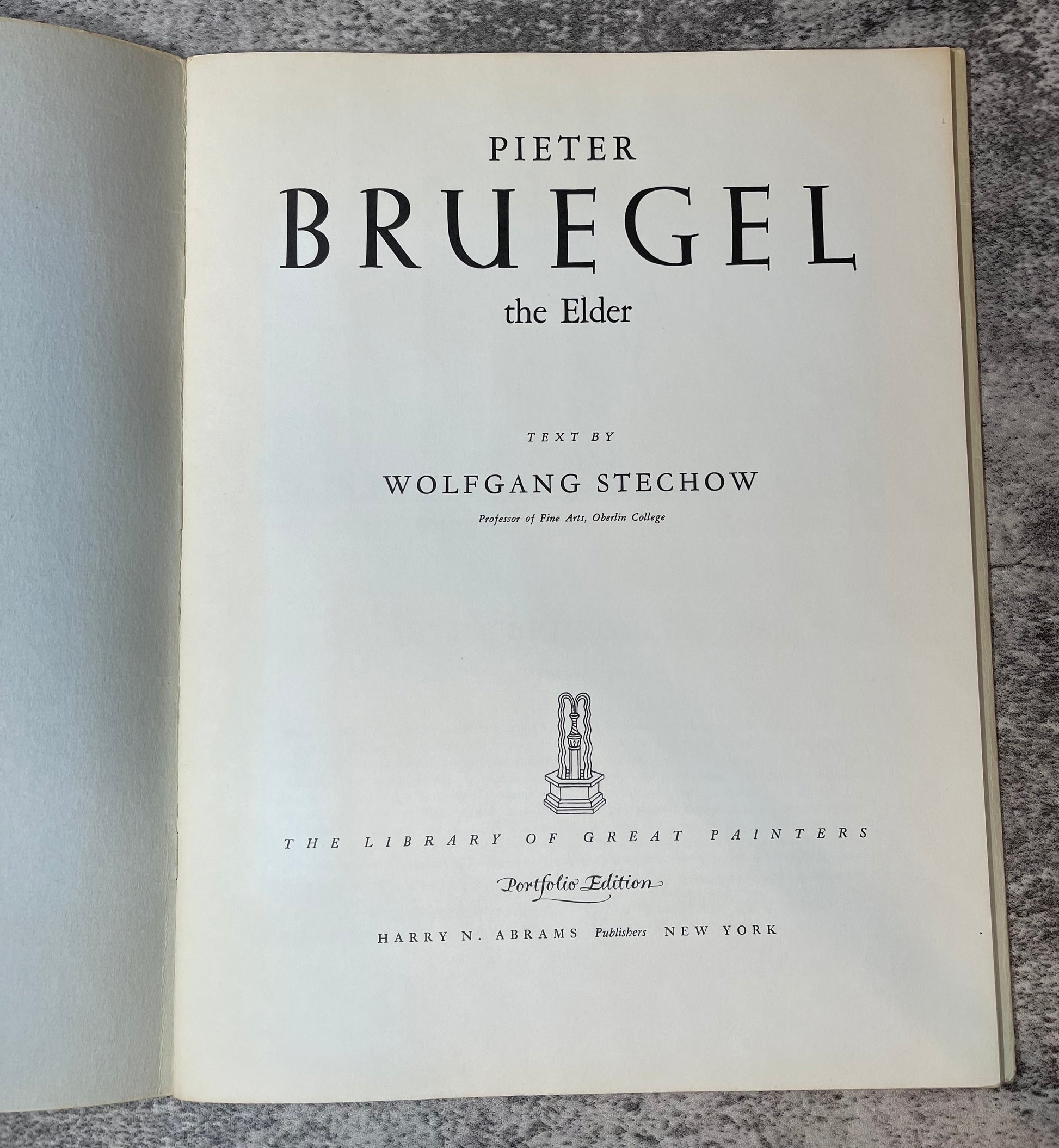 Pieter Bruegel the Elder / Portfolio Edition / 1955 - Precious Cache