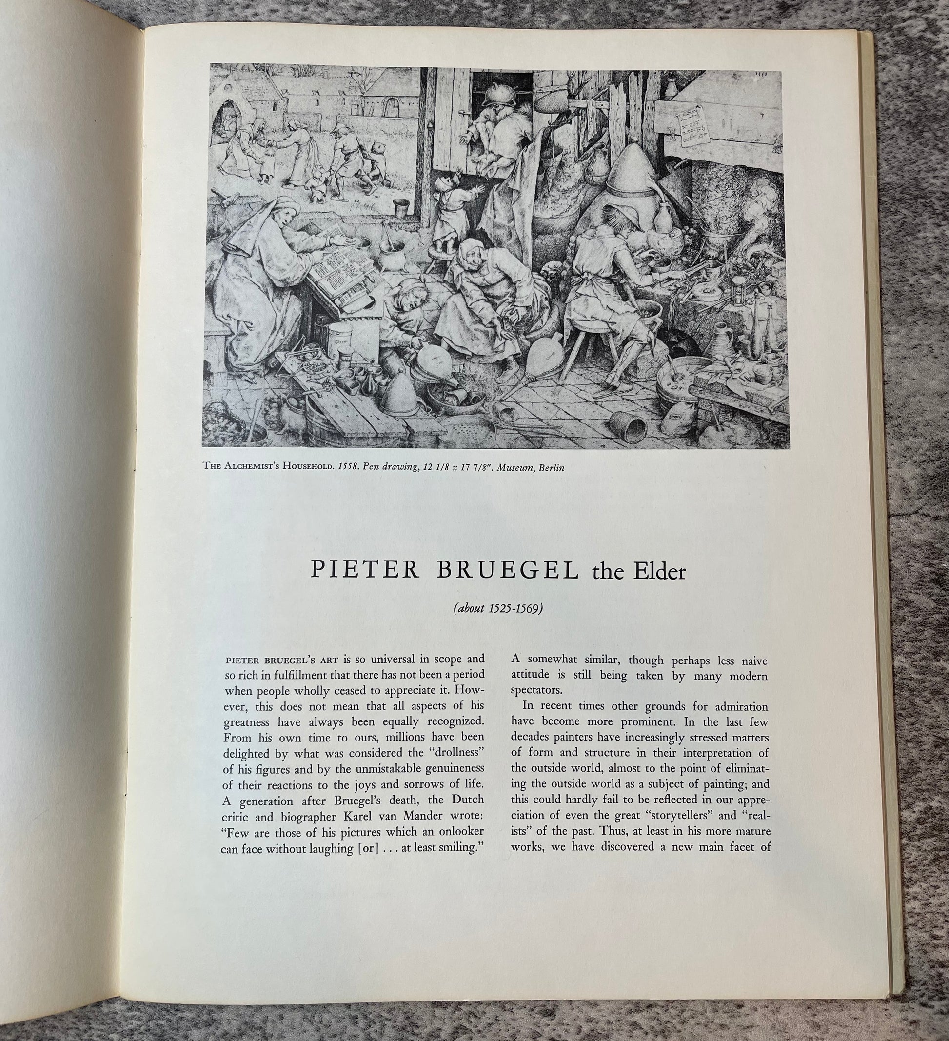 Pieter Bruegel the Elder / Portfolio Edition / 1955 - Precious Cache