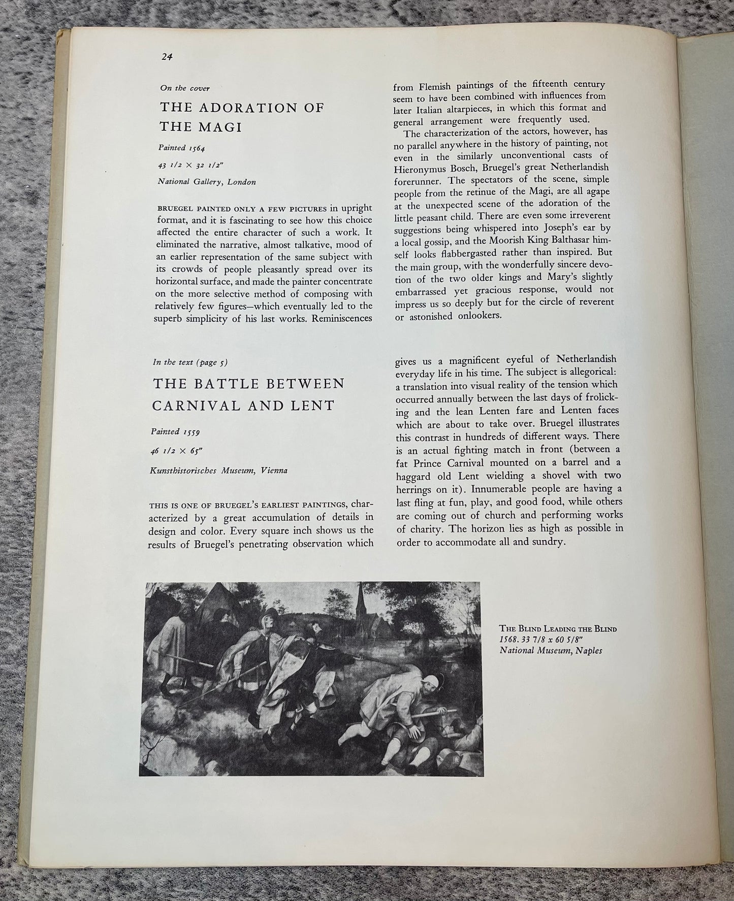 Pieter Bruegel the Elder / Portfolio Edition / 1955 - Precious Cache
