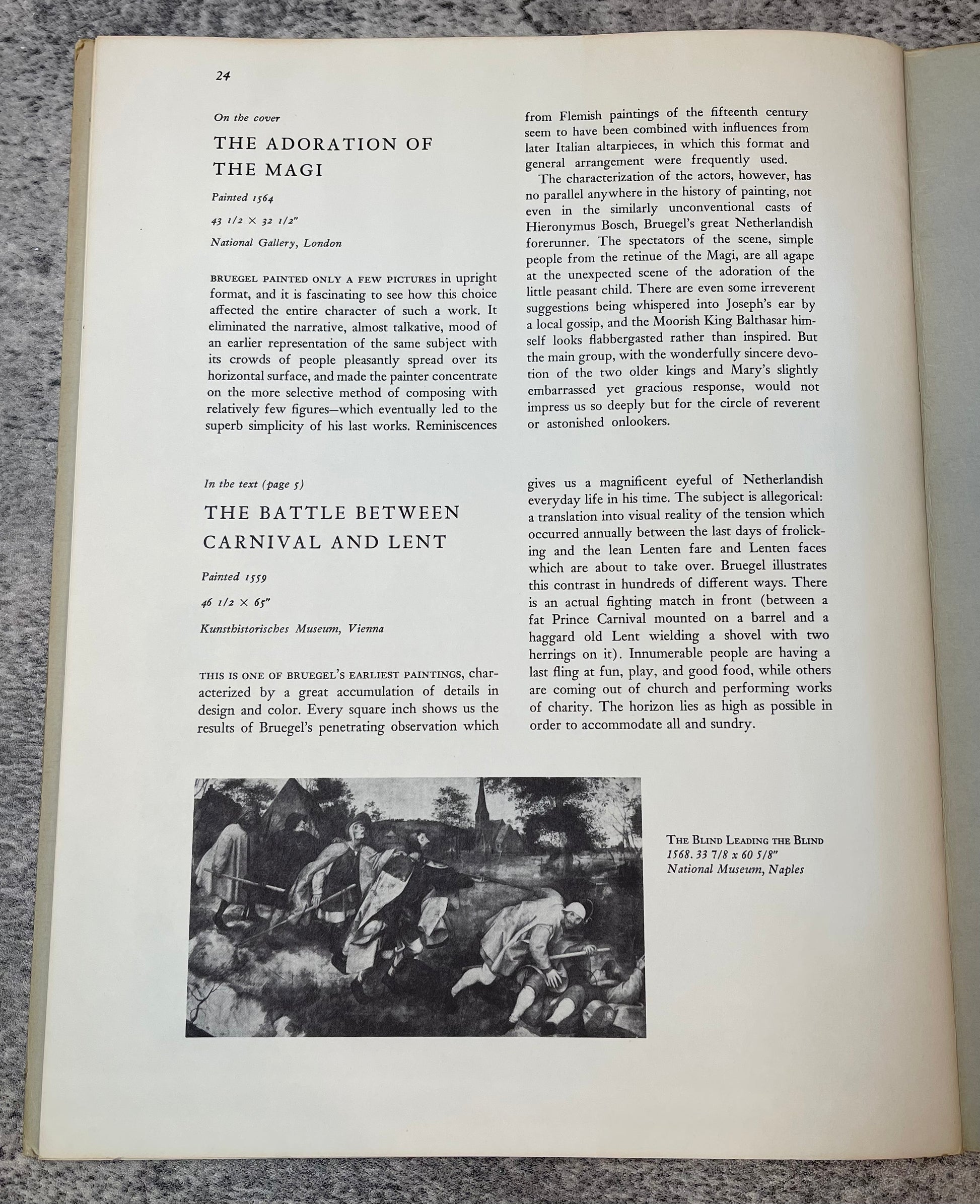 Pieter Bruegel the Elder / Portfolio Edition / 1955 - Precious Cache
