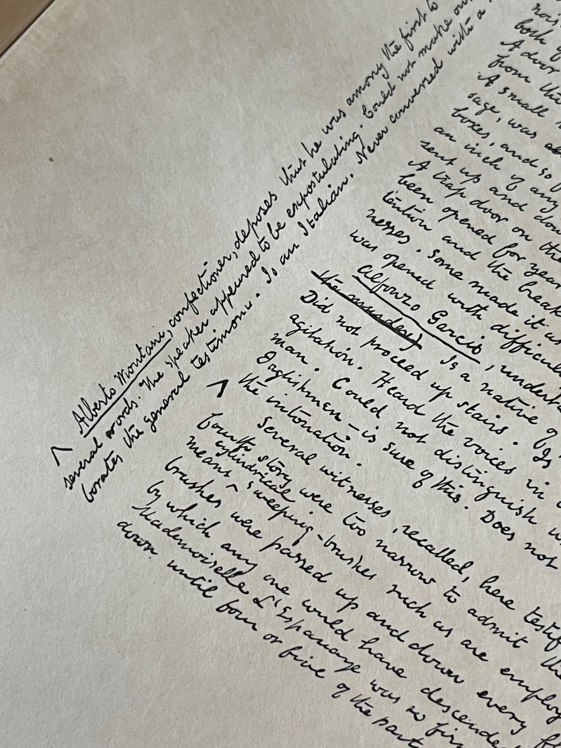 Facsimile of the MS [Manuscript] "The Murders in the Rue Morgue" / 1st Edition / 1895 - Precious Cache