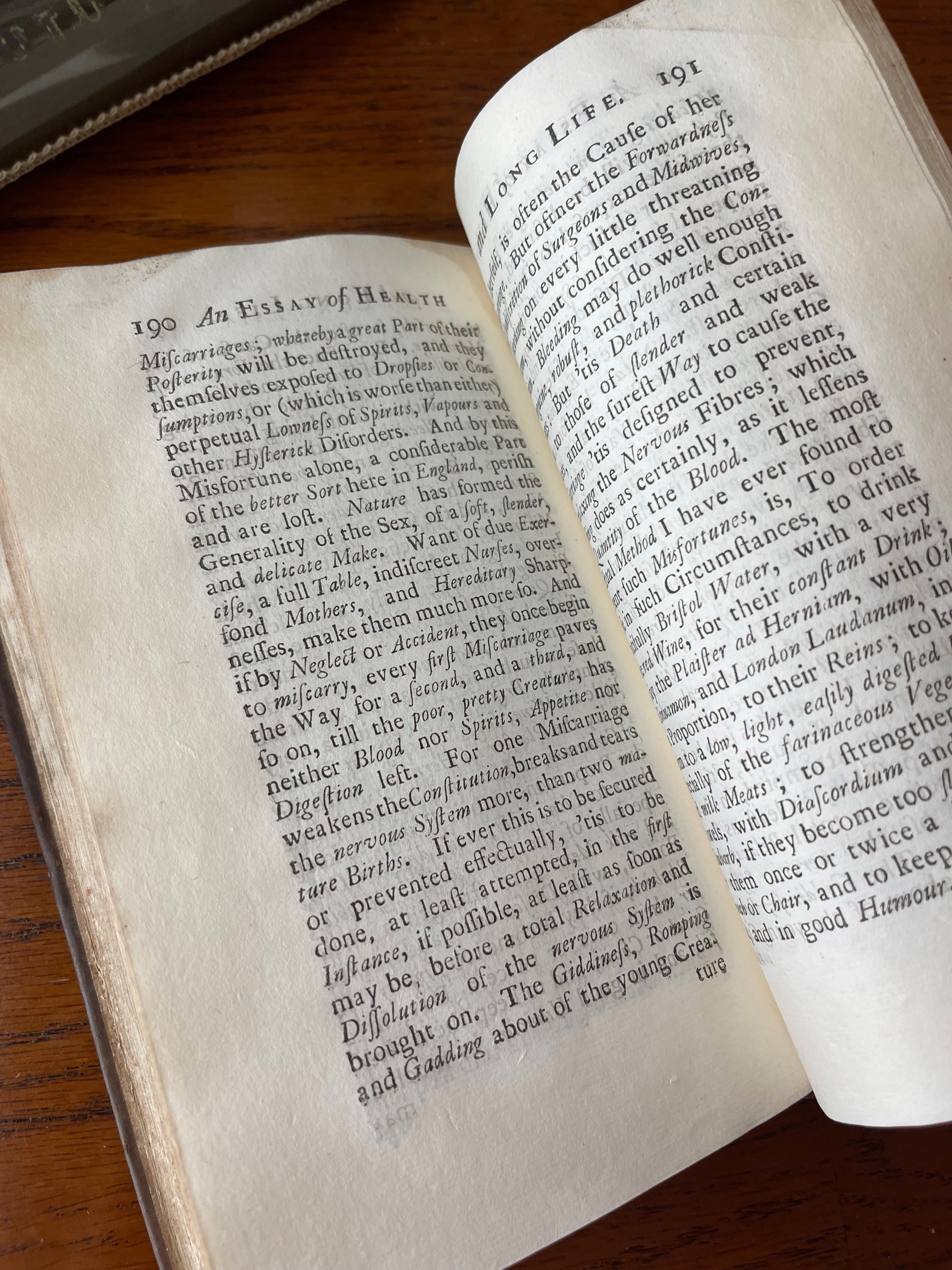 An Essay Of Health And Long Life / 1725 - Precious Cache