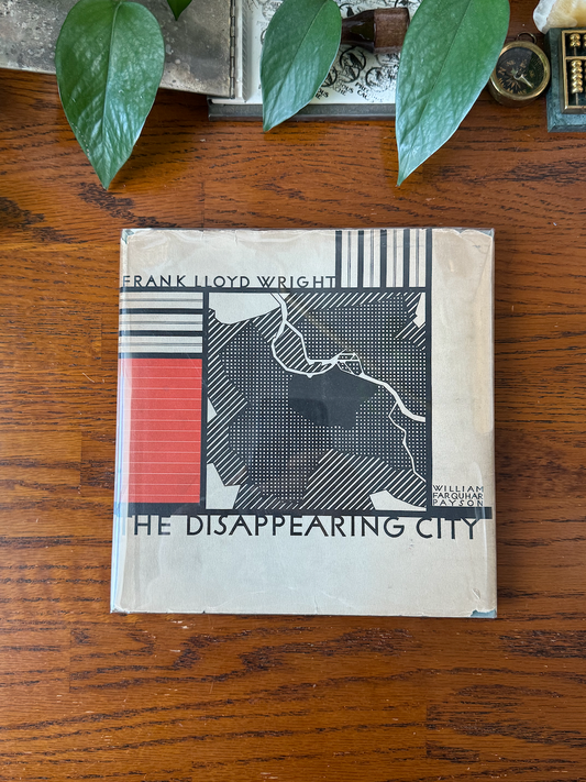 The Disappearing City / First Edition, Second State / 1932