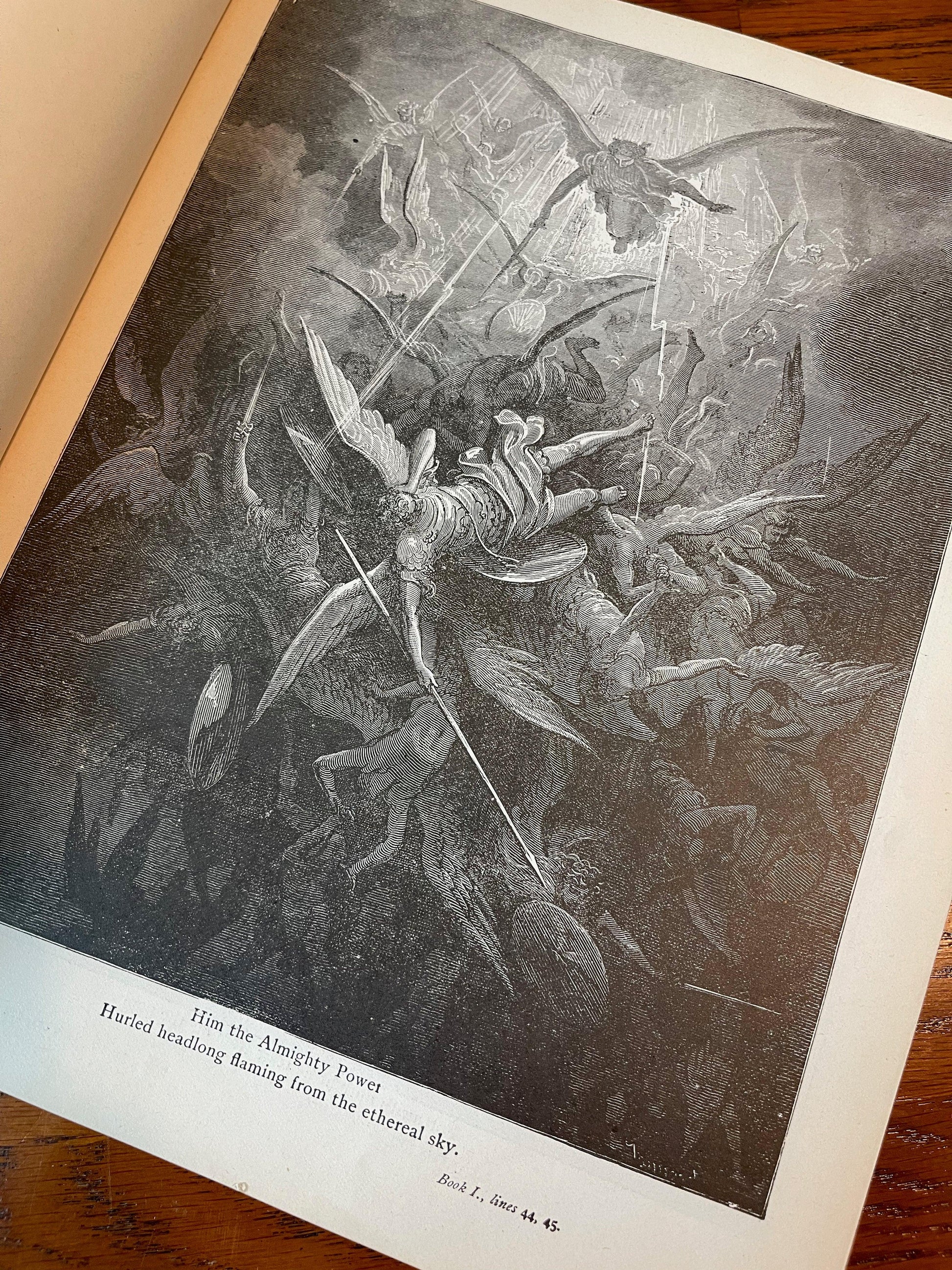 Milton's Paradise Lost / Illustrated by Gustave Doré / First Thus Edition / 1901 - Precious Cache