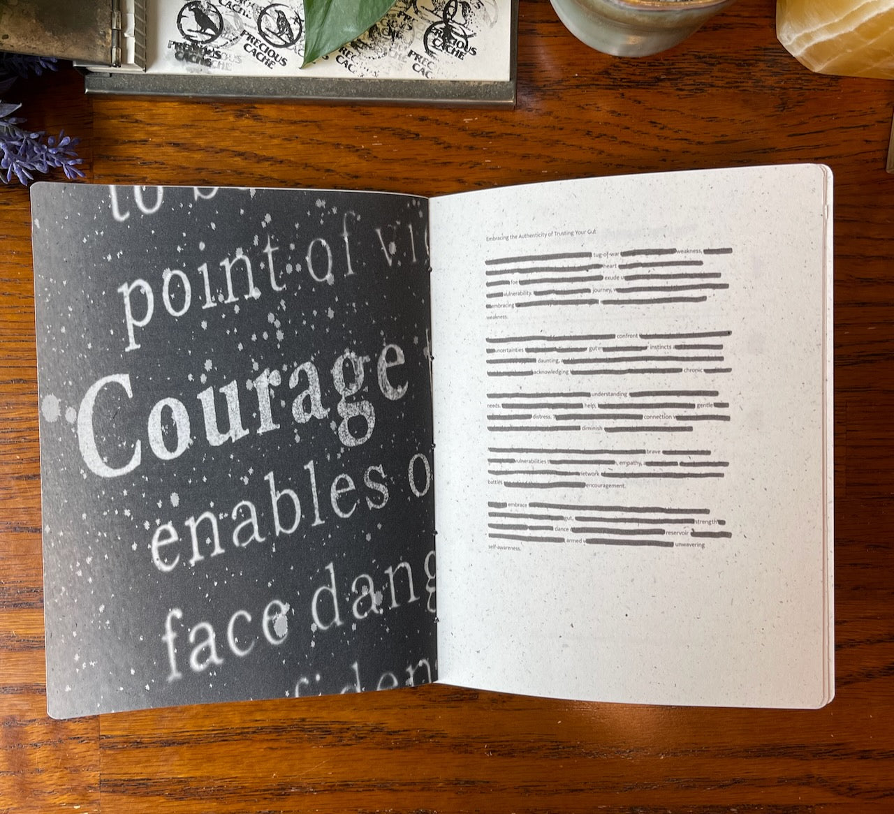 Gutsy / The Invisible Disease / Zine