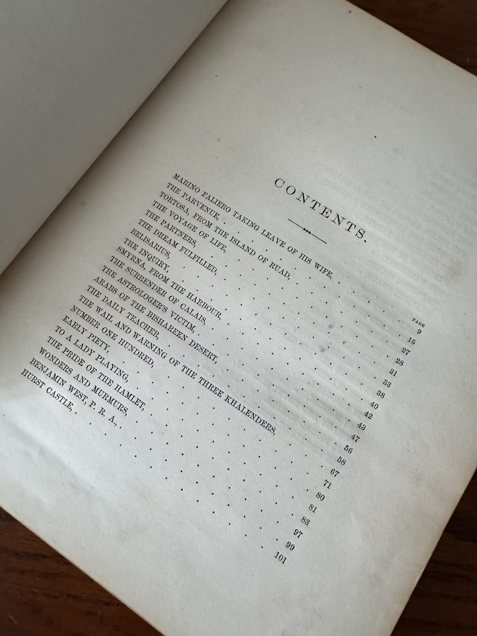 The Centre Table / 1860