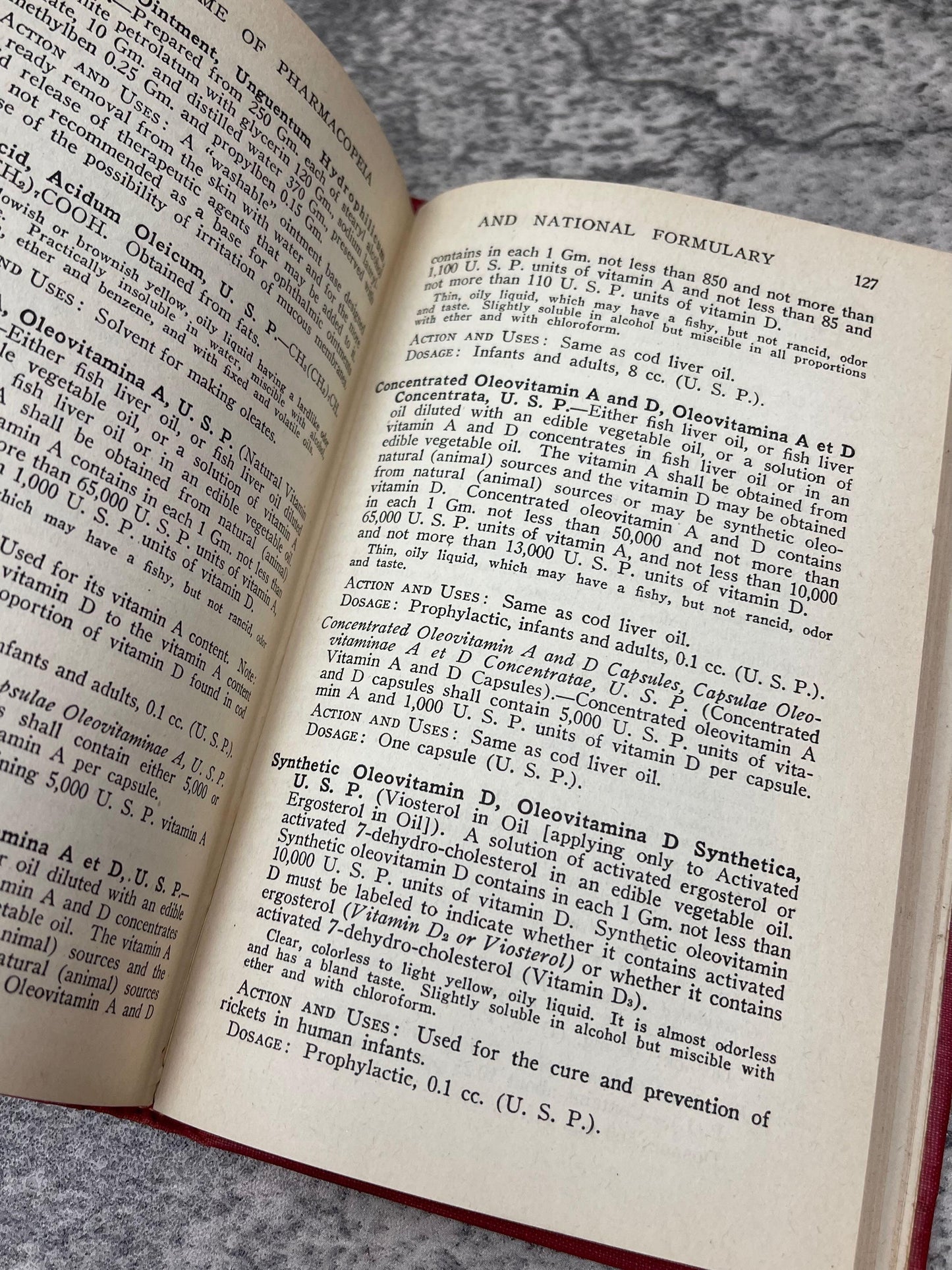 Epitome of The Pharmacopeia and National Formulary / 1947 - Precious Cache