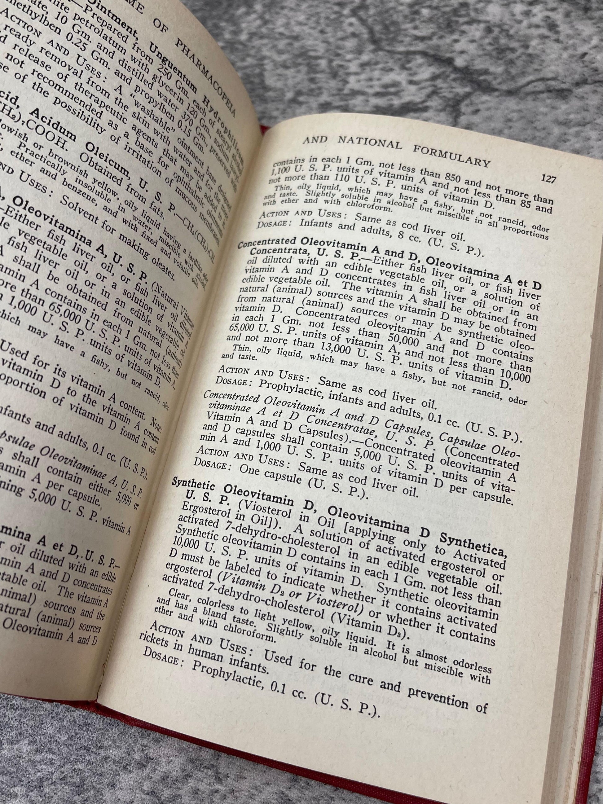 Epitome of The Pharmacopeia and National Formulary / 1947 - Precious Cache