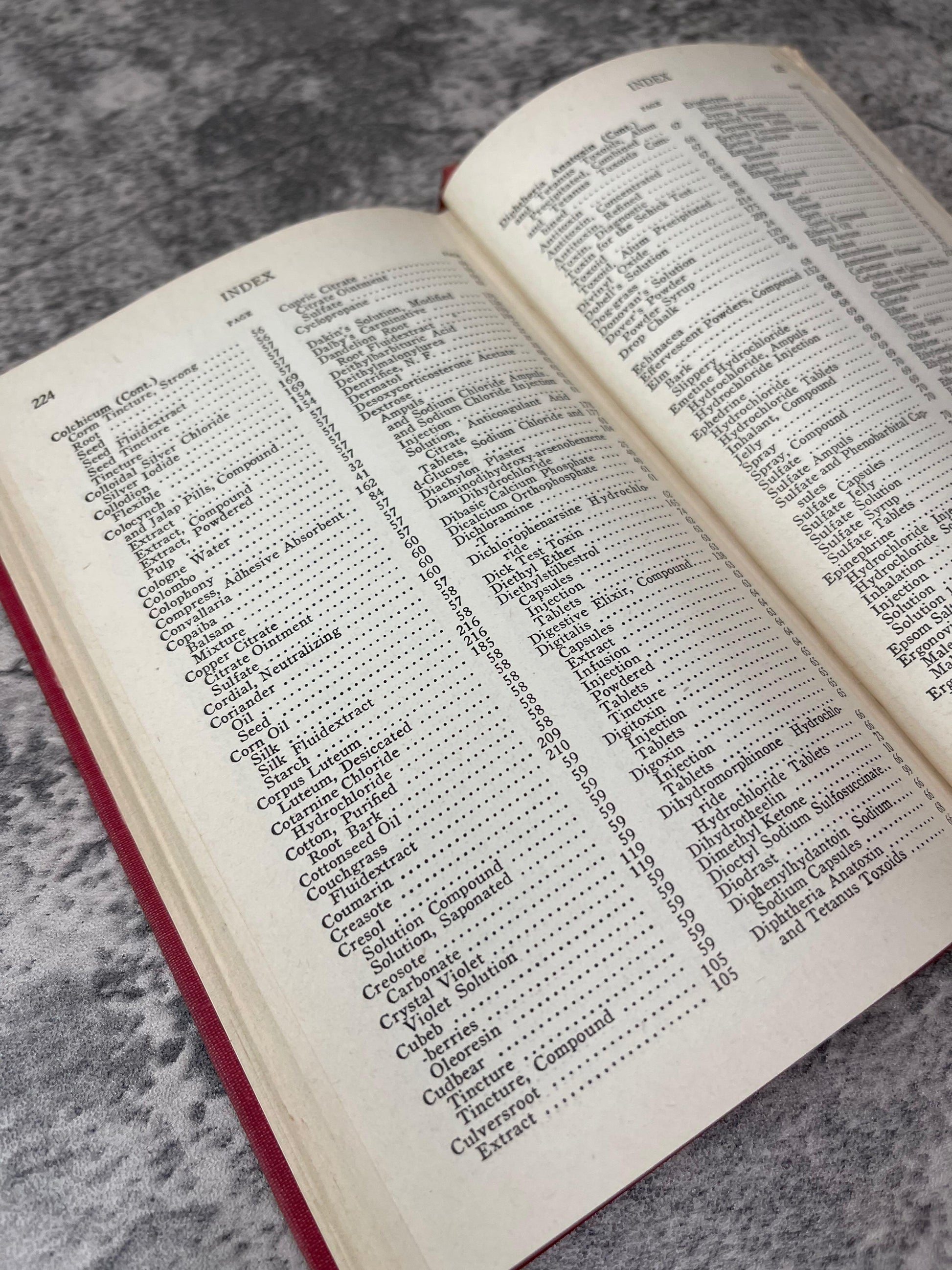 Epitome of The Pharmacopeia and National Formulary / 1947 - Precious Cache
