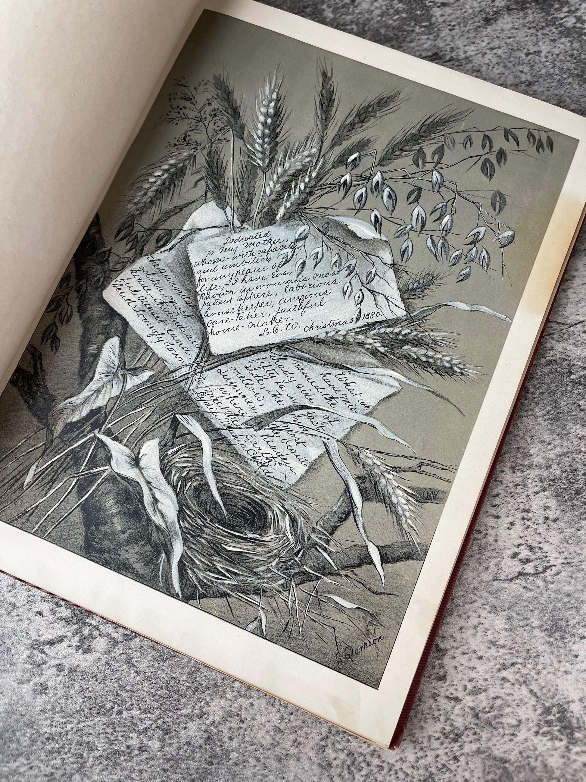 Indian Summer Autumn Poems and Sketches / First Edition / 1881 - Precious Cache
