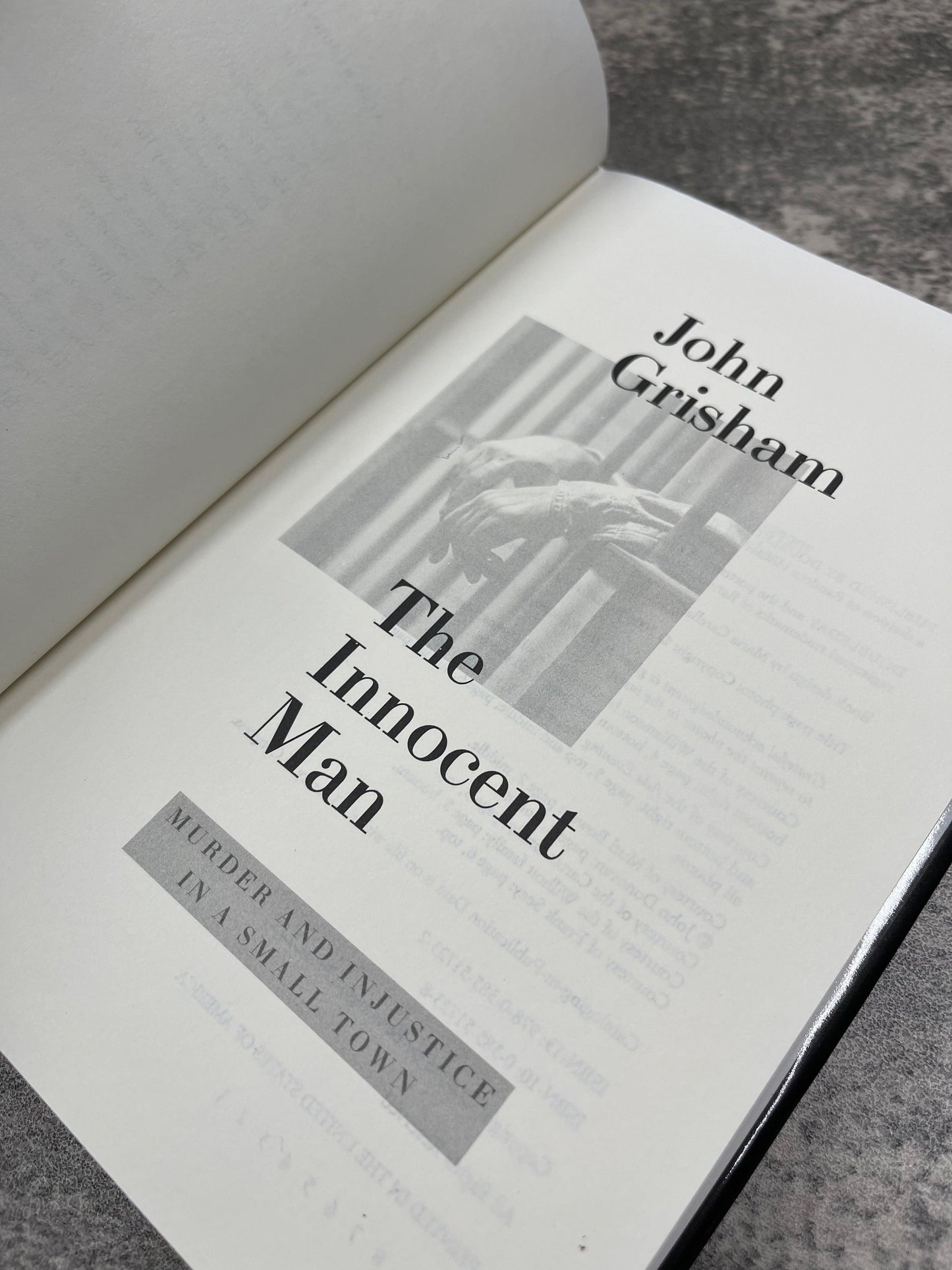 The Innocent Man / First Edition / 2006 - Precious Cache