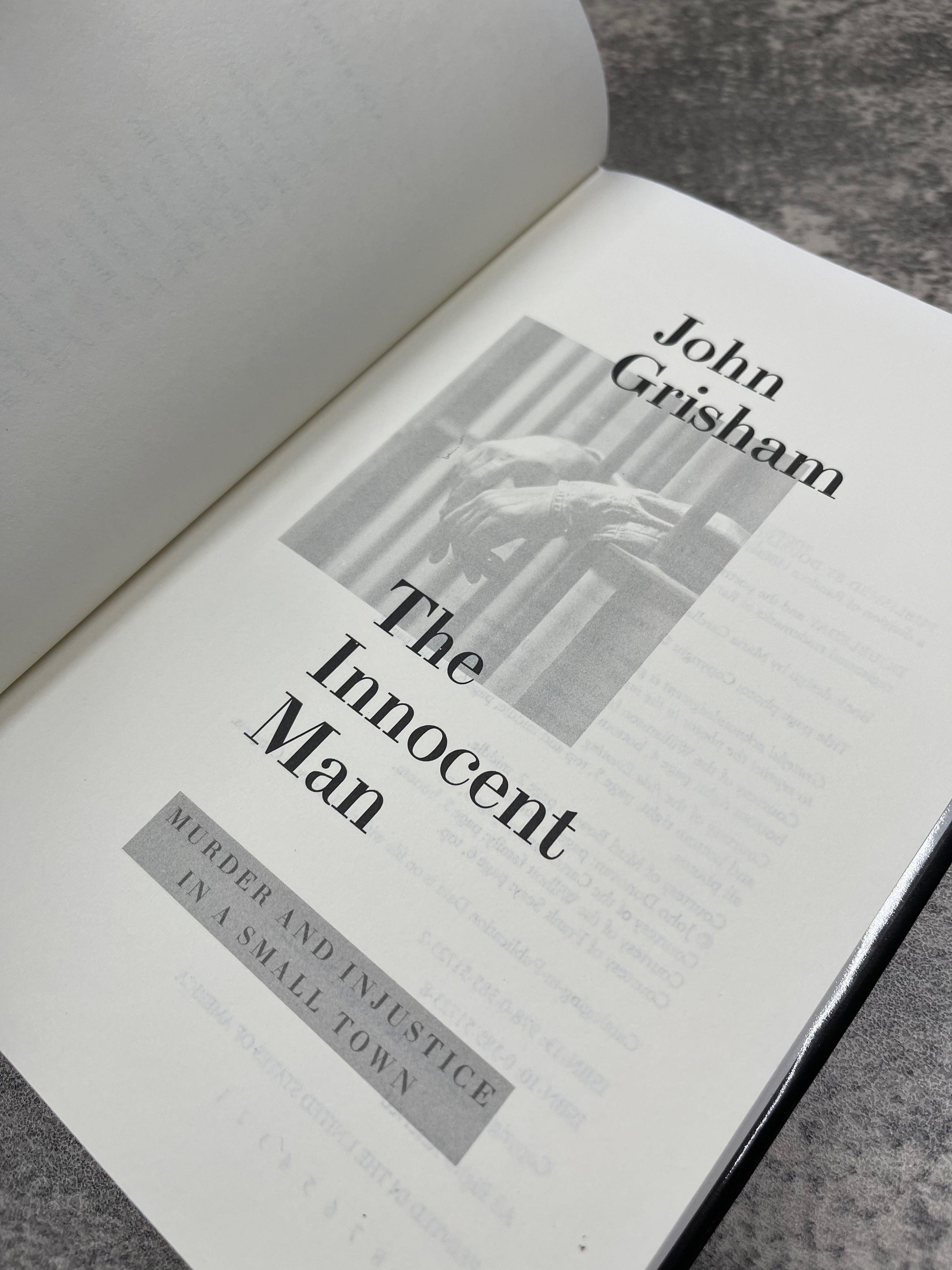 The Innocent Man / First Edition / 2006 - Precious Cache