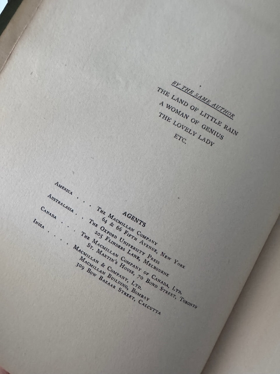 California: The Land of the Sun by Mary Austin / First U.S Edition / 1914