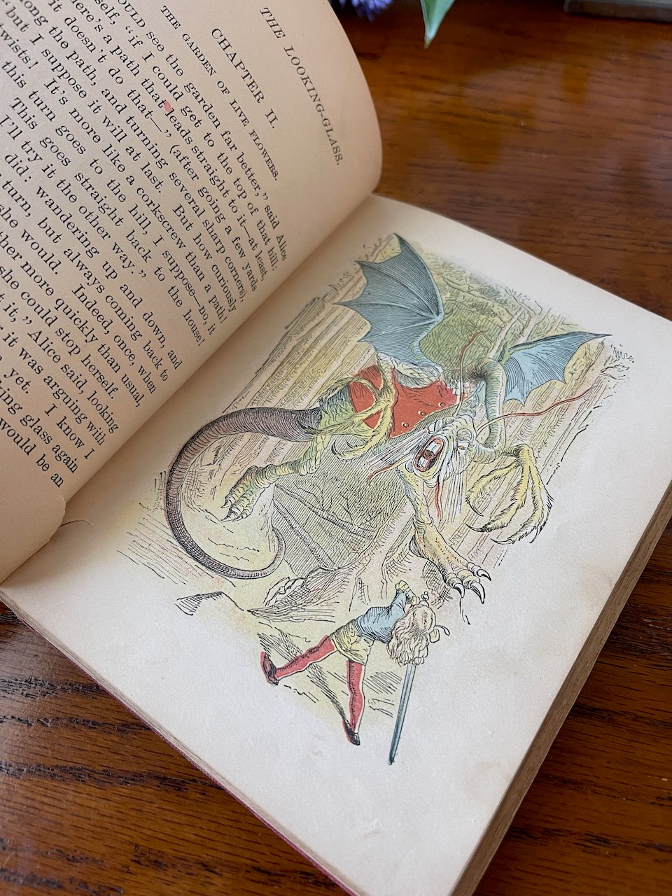 Through the Looking-Glass / 43 color illustrations / 1899 - Precious Cache