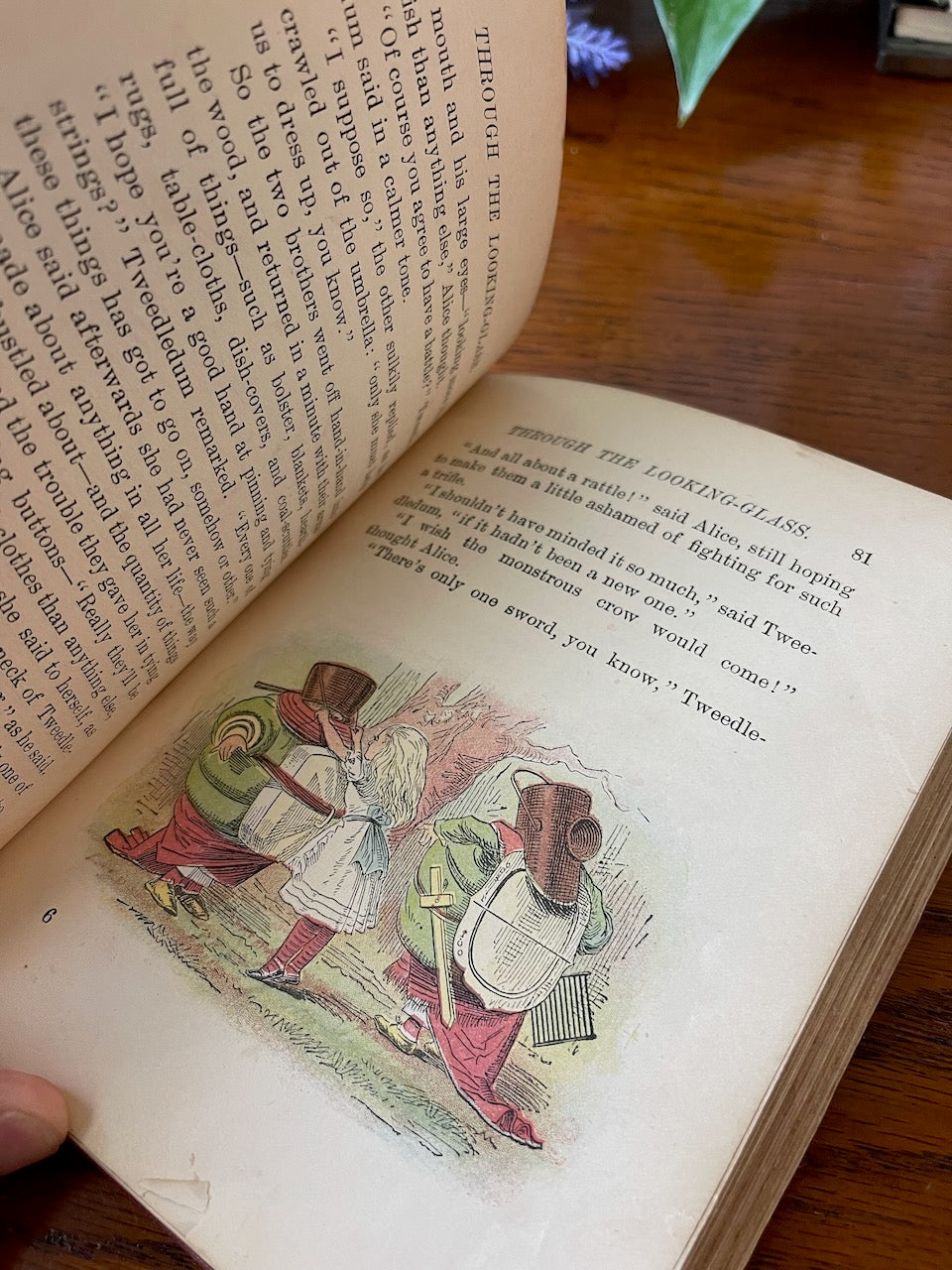Through the Looking-Glass / 43 color illustrations / 1899 - Precious Cache