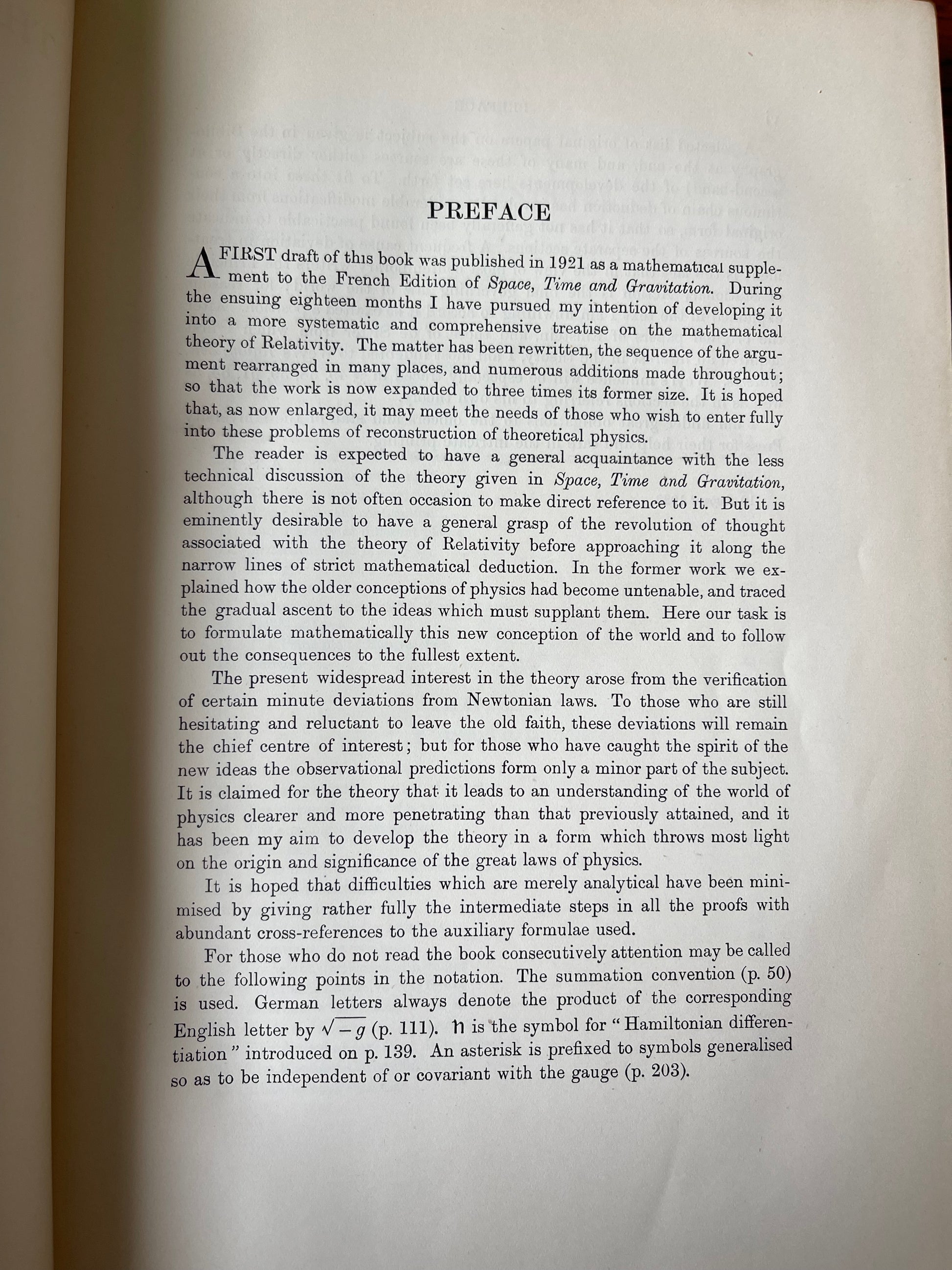 The Mathematical Theory of Relativity / 1937 - Precious Cache