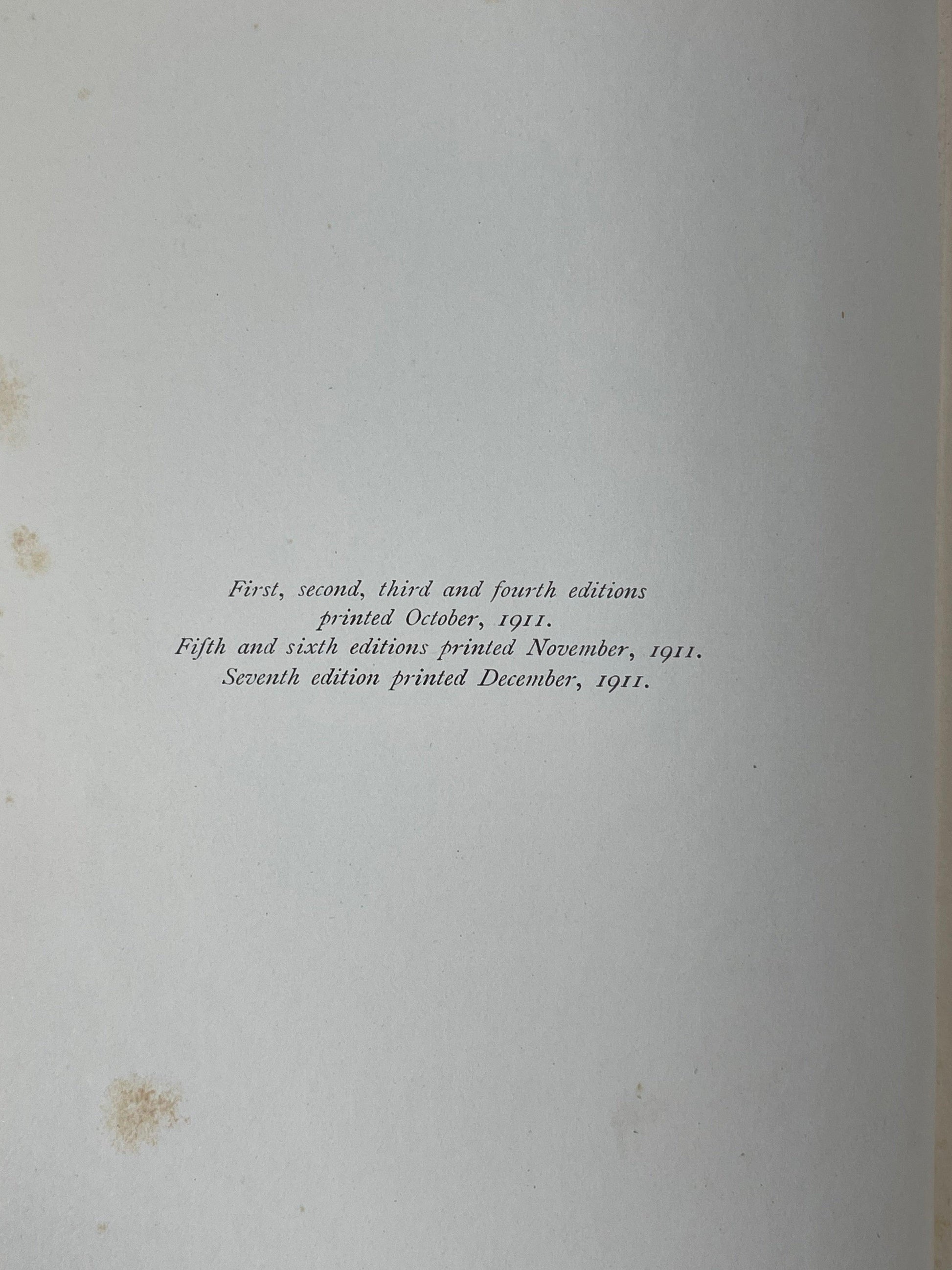 Peter Pan and Wendy / Seventh UK Edition / December 1911 - Precious Cache