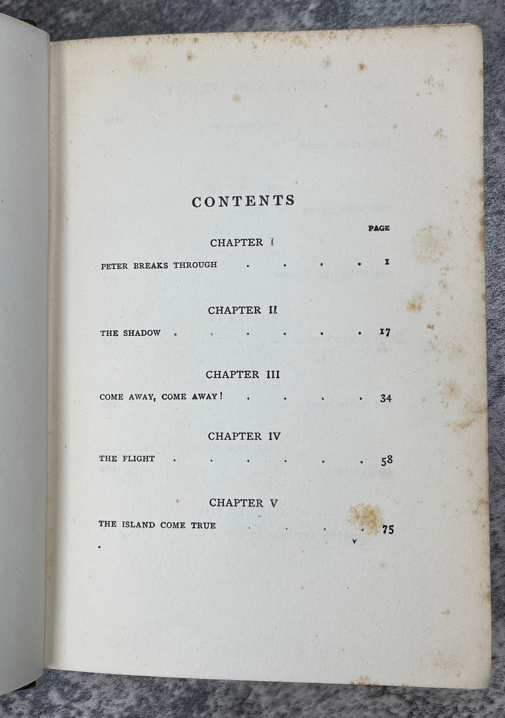 Peter Pan and Wendy / Seventh UK Edition / December 1911 - Precious Cache