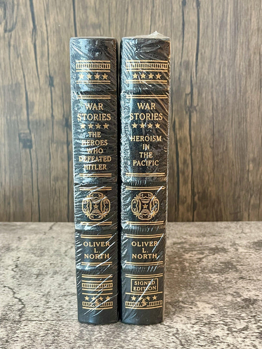 War Stories / Signed Limited Edition / 2 Volume / Easton Press - Precious Cache