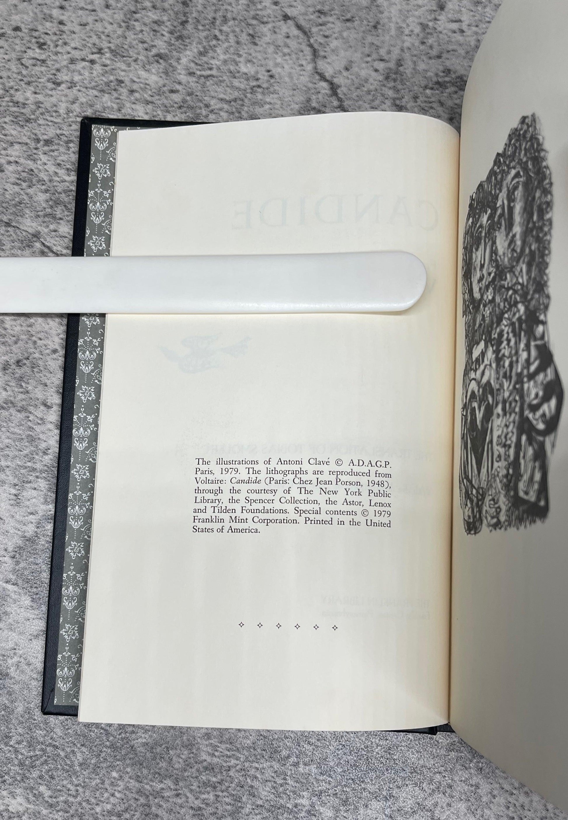 Candide / The Franklin Library / 1979 - Precious Cache