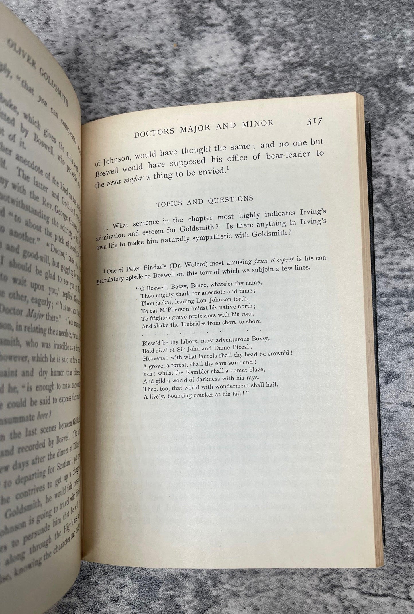 Irving's Oliver Goldsmith: A Biography / 1903 - Precious Cache