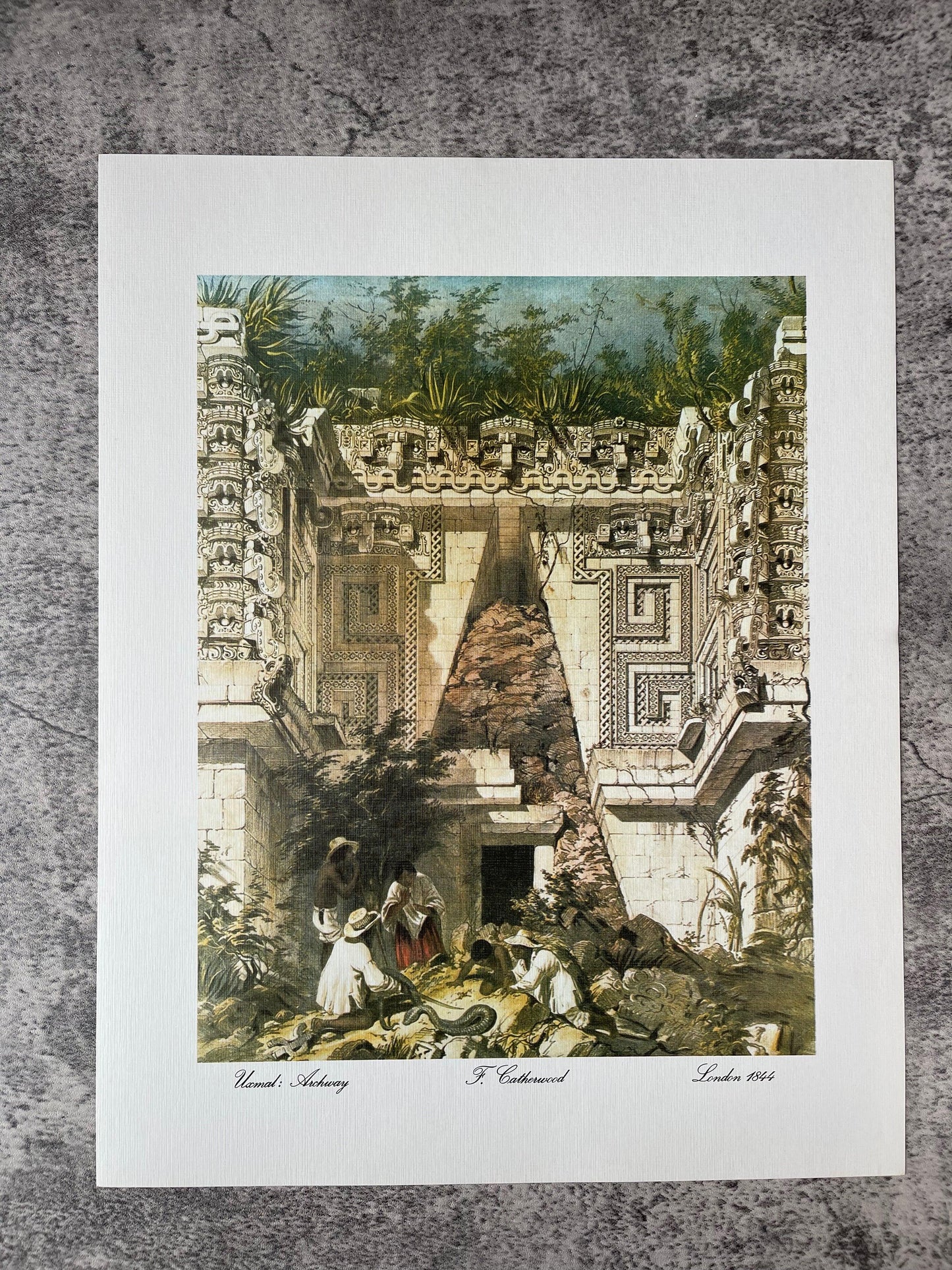 El Grandioso arte Maya de Frederick Catherwood - Precious Cache