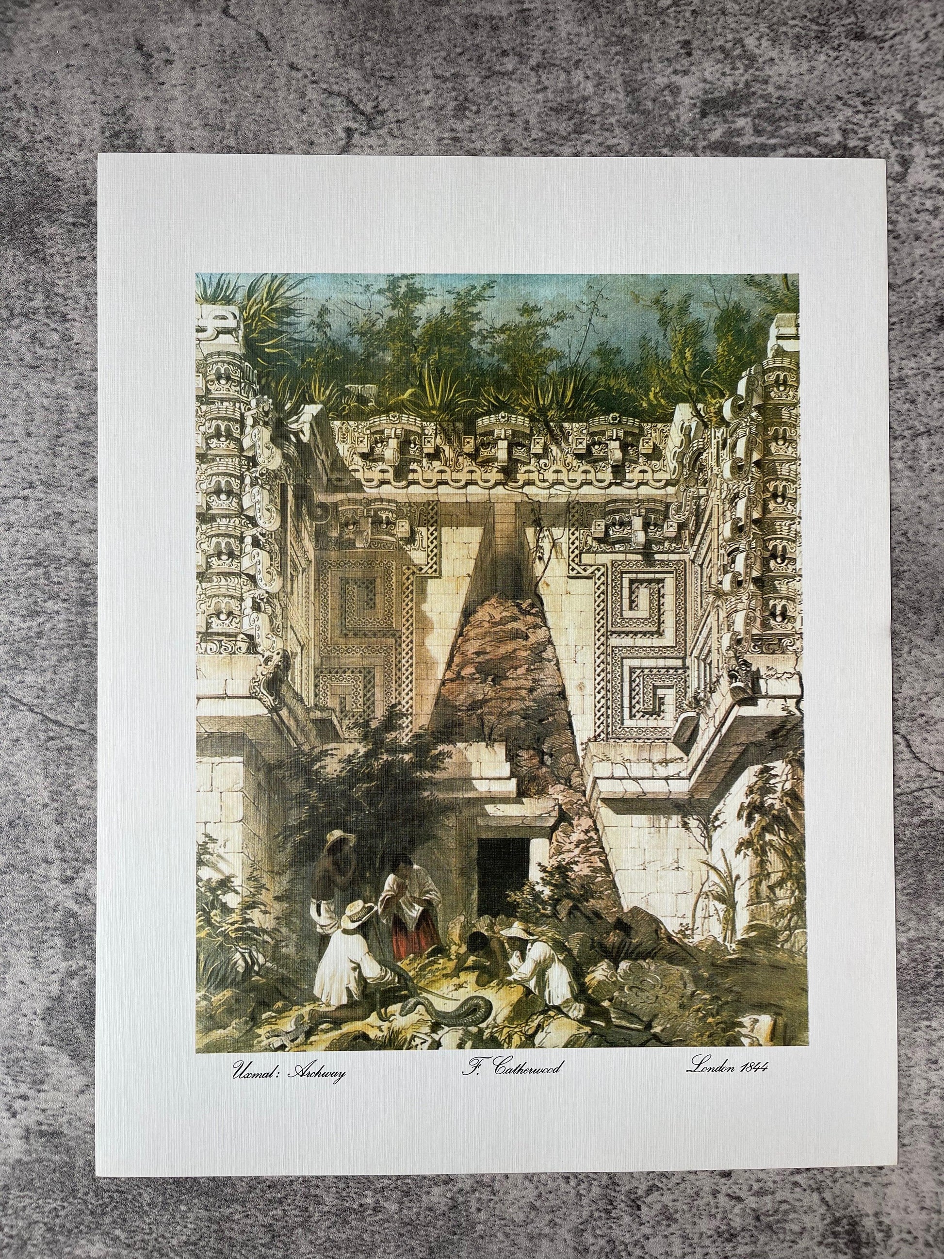 El Grandioso arte Maya de Frederick Catherwood - Precious Cache