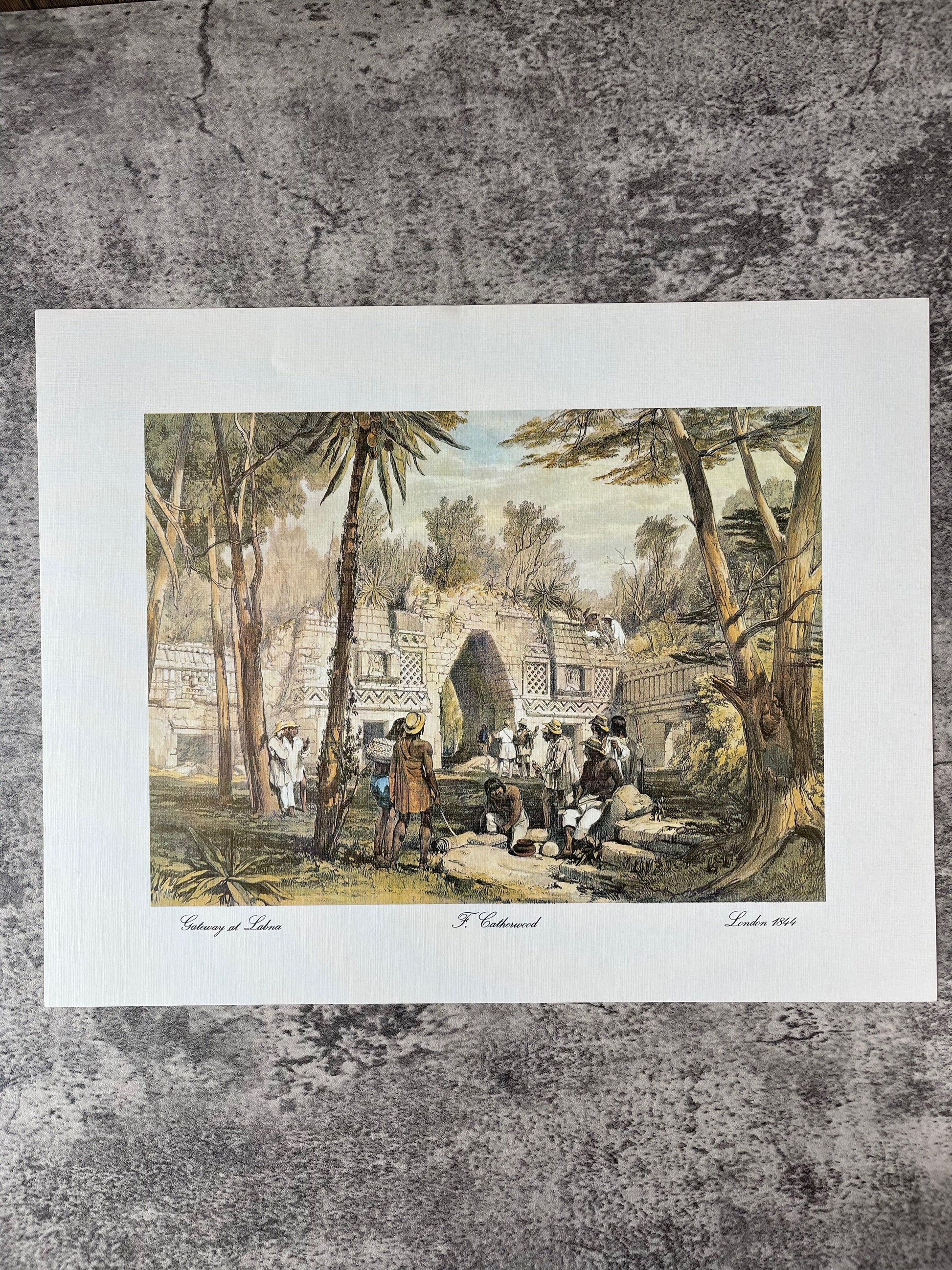 El Grandioso arte Maya de Frederick Catherwood - Precious Cache