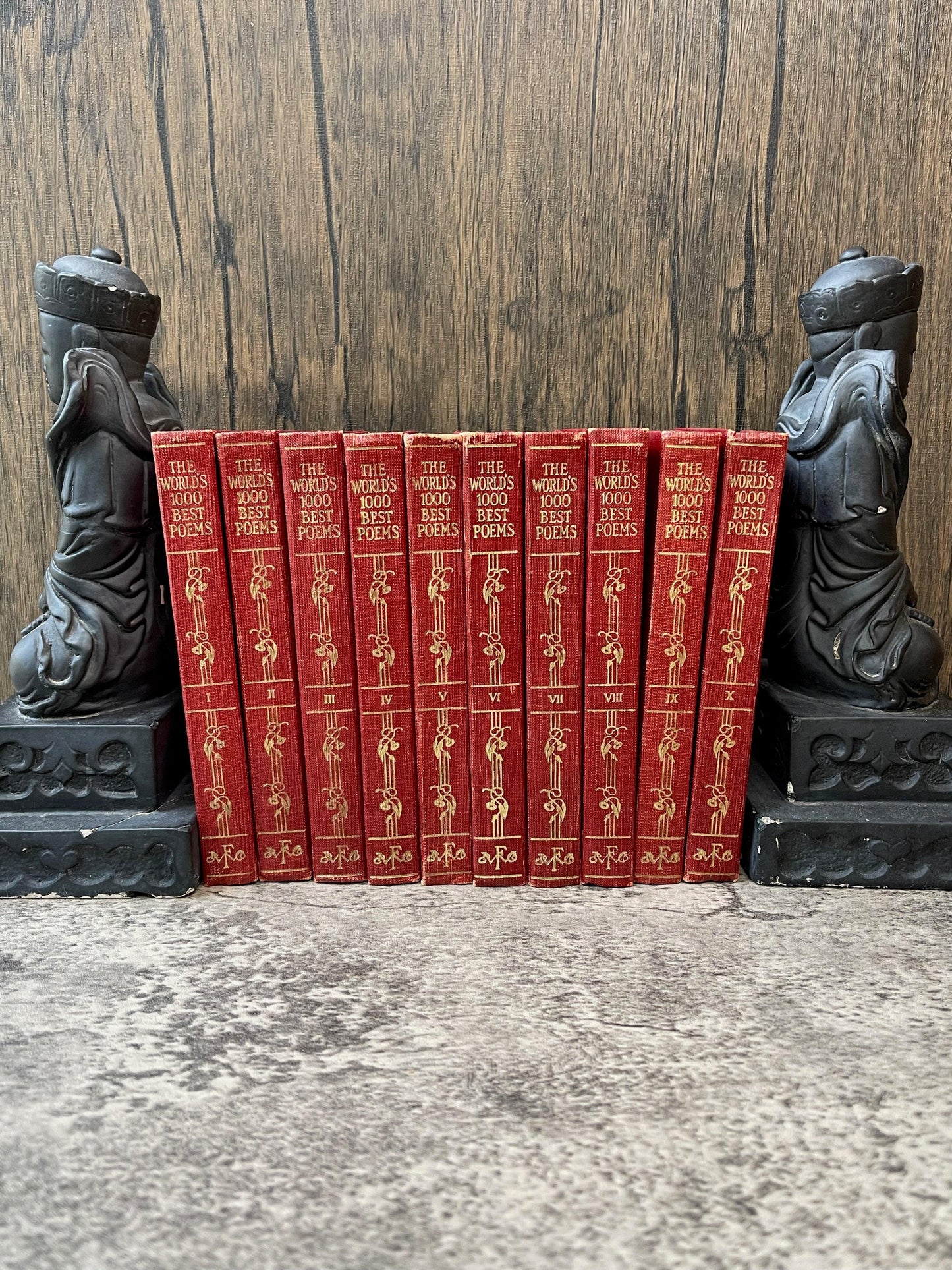 Worlds One Thousand Best Poems Complete / 10 Volume Set / 1929 - Precious Cache