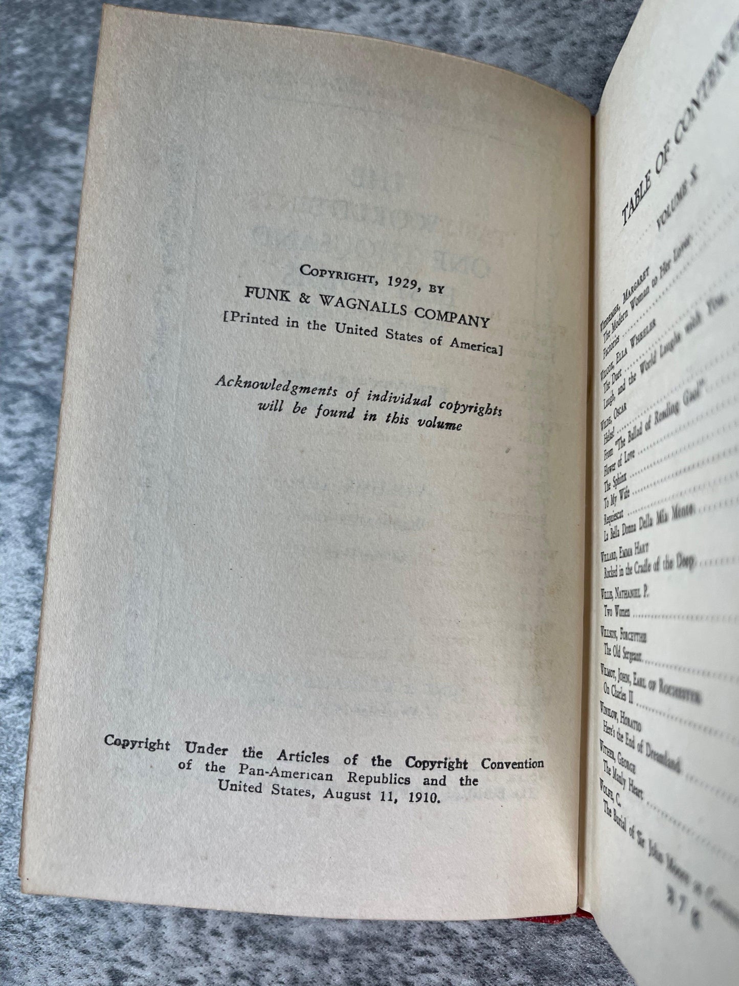 Worlds One Thousand Best Poems Complete / 10 Volume Set / 1929 - Precious Cache