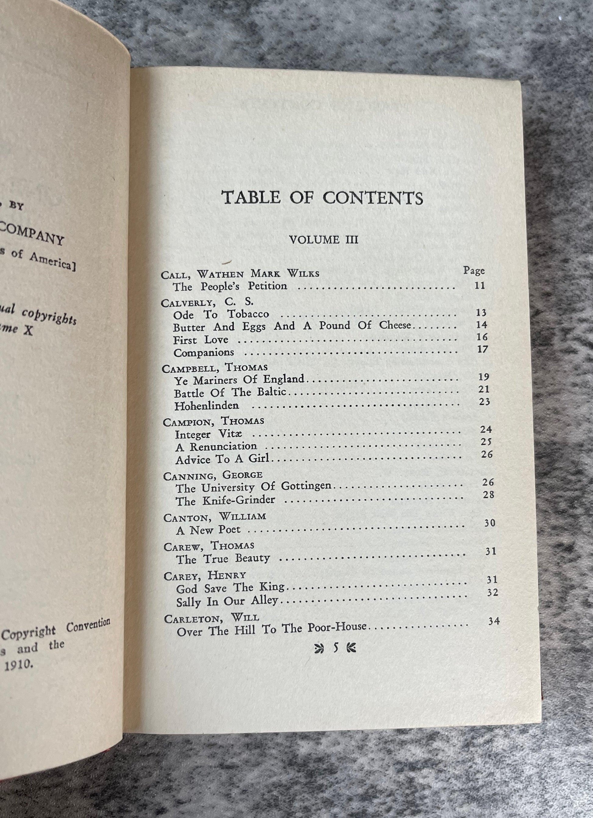 Worlds One Thousand Best Poems Complete / 10 Volume Set / 1929 - Precious Cache