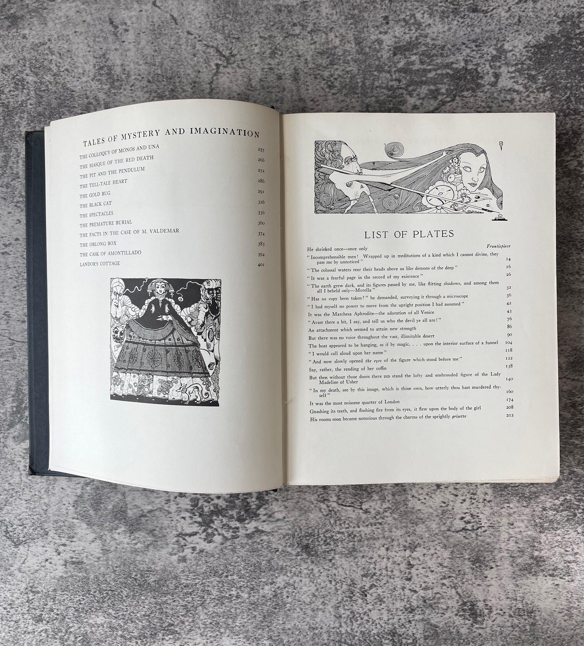 Tales of Mystery and Imagination / First Tudor Edition / 1933 - Precious Cache