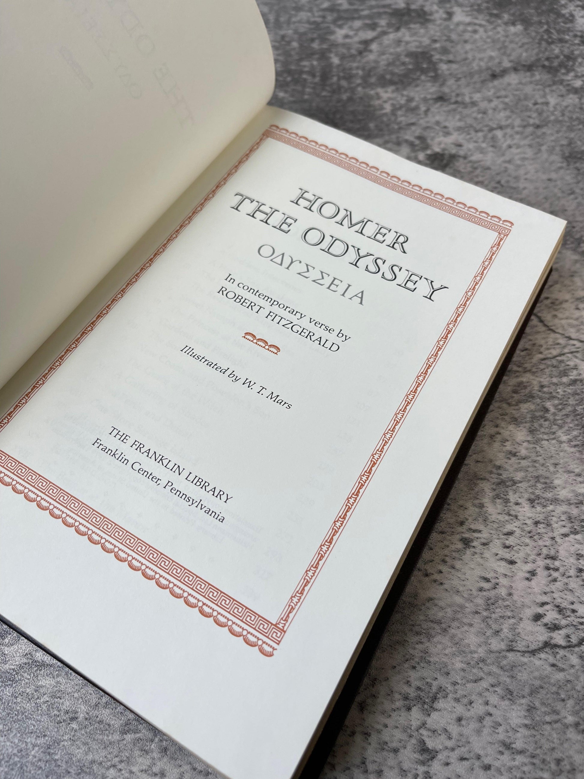 The Odyssey / The Franklin Library / 1961 - Precious Cache