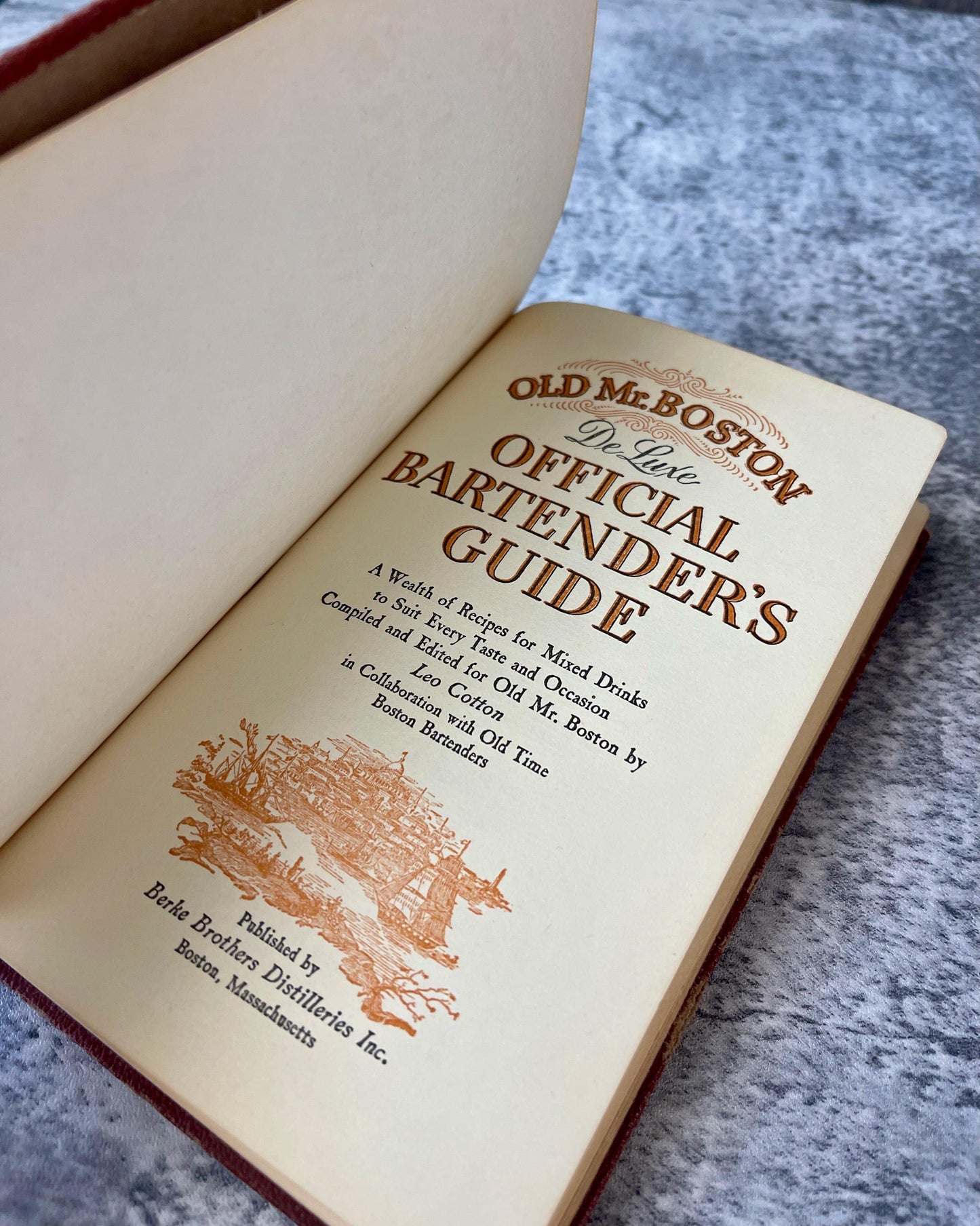 Old Mr. Boston De Luxe Official Bartender's Guide / Lot of 3 - Precious Cache
