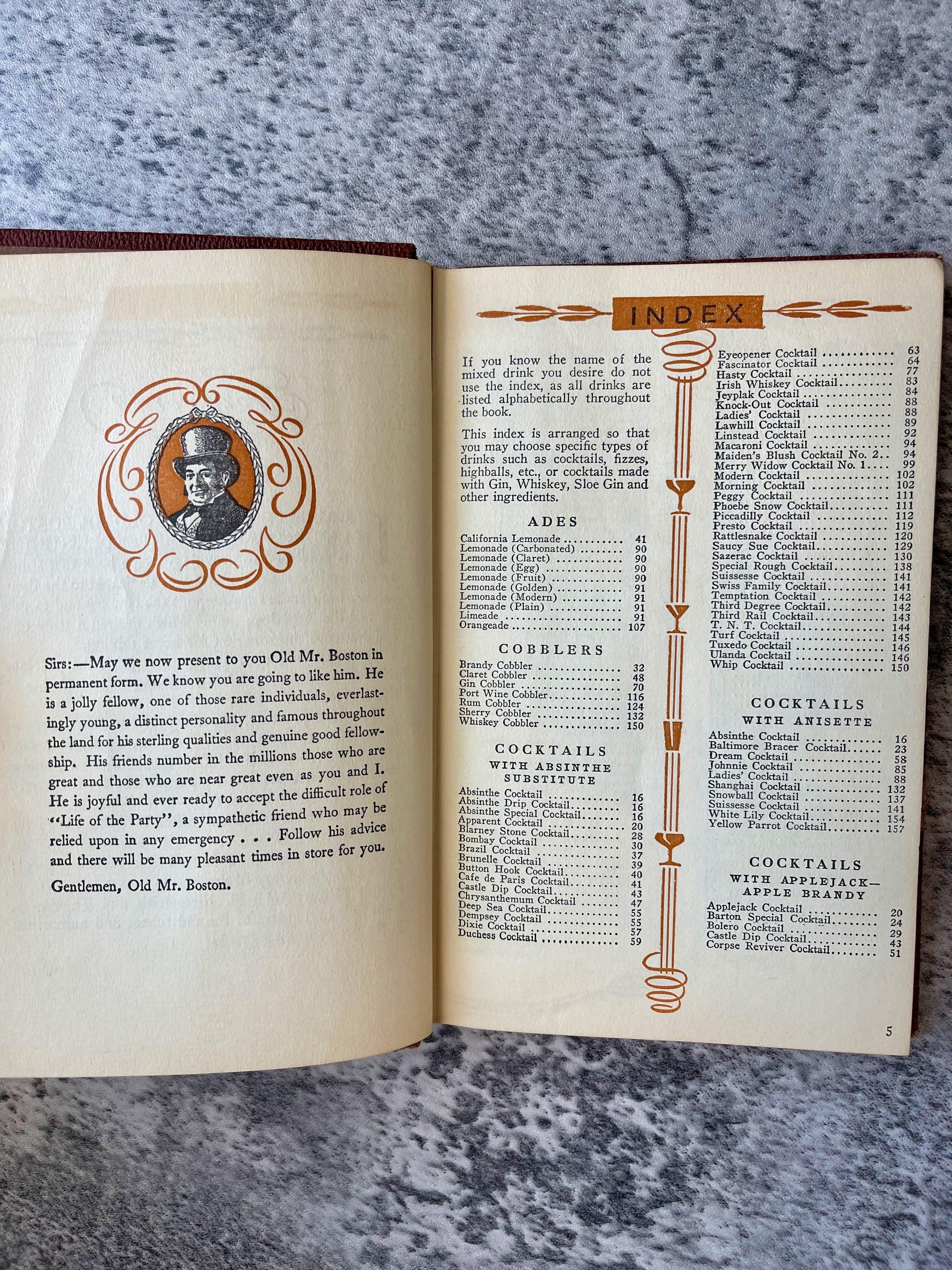 Old Mr. Boston De Luxe Official Bartender's Guide / Lot of 3 - Precious Cache
